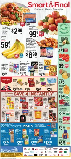 Preview of Smart & Final weekly ads valid from 14.01.2026