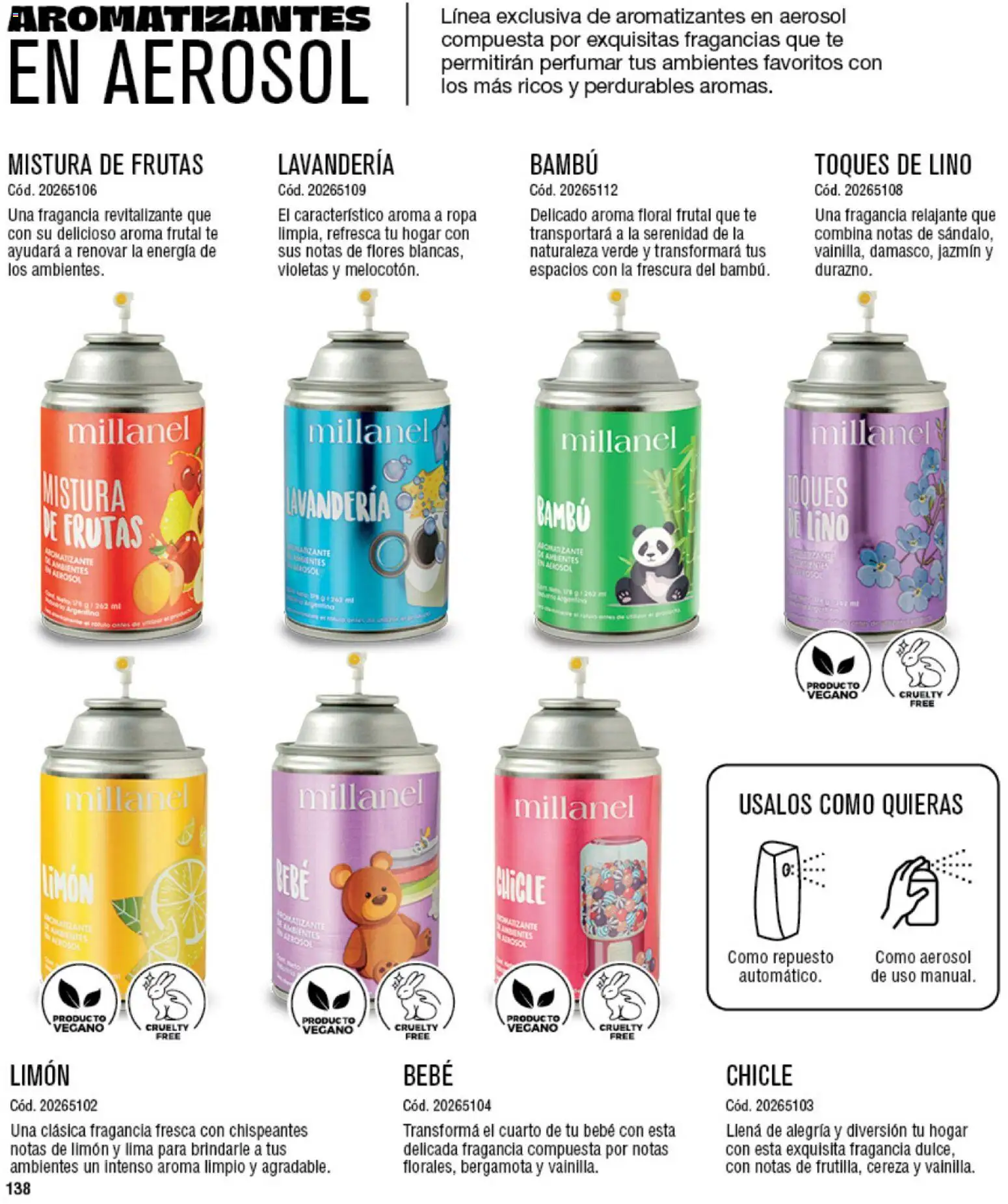 Millanel - Catálogo │ válido desde el 10.11.2025 | Página: 164 | Productos: Fragancia, Lima, Chicle, Té