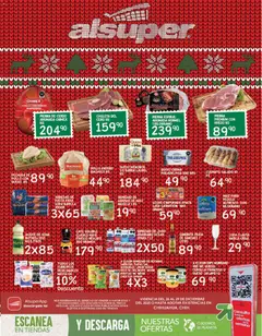 Vista previa de Alsuper folleto Chihuahua Capital, nuevo folleto de la tienda, válido en México a partir del 26.12.2025