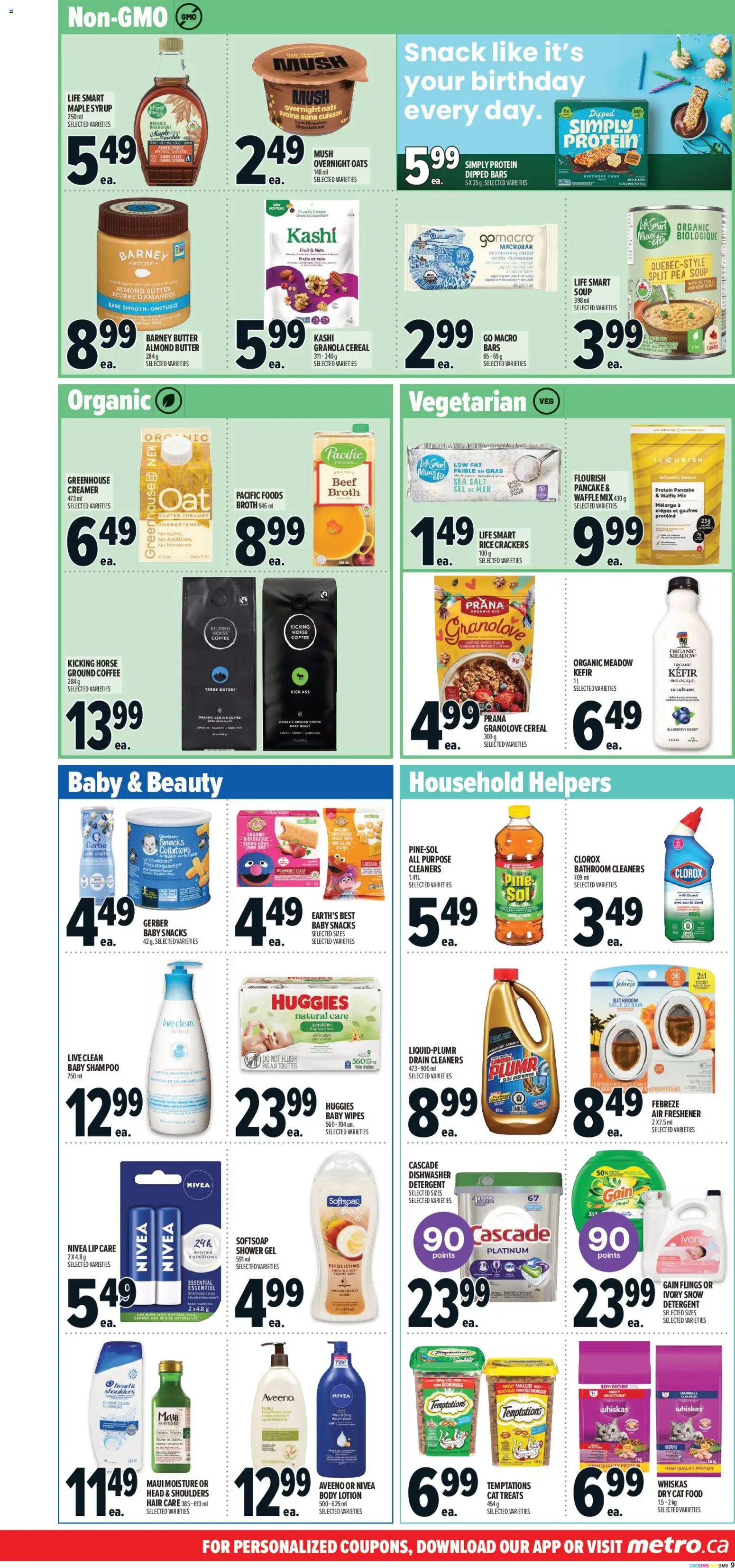 Metro flyer valid from 22.01.2026 | Page: 17 | Products: Nuts, Peeling, Shower, Coffee