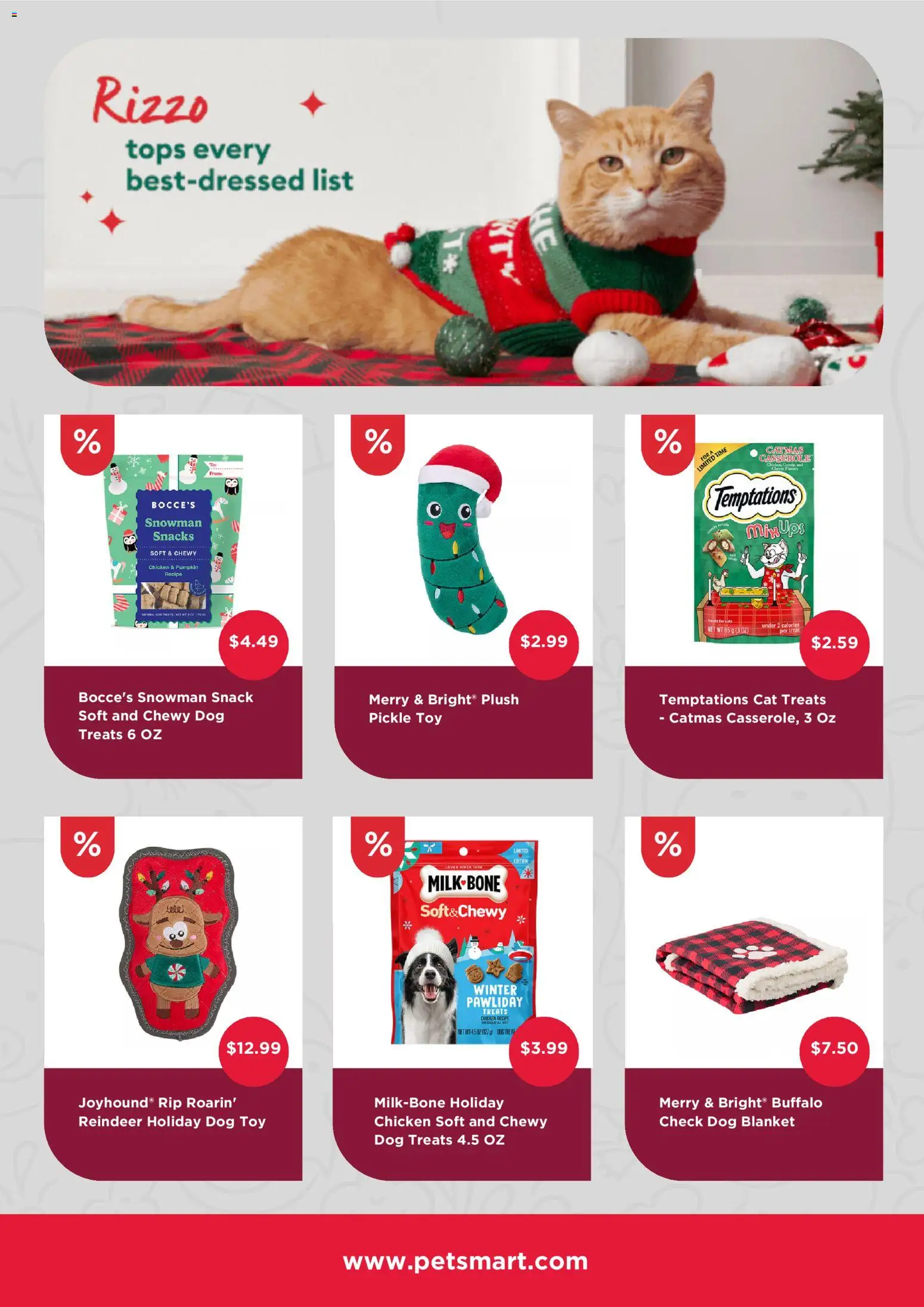 Petsmart Weekly Ad - valid from 15.12.2025 | Page: 5 | Products: Blanket, Dog Treats, Pumpkin, UPS