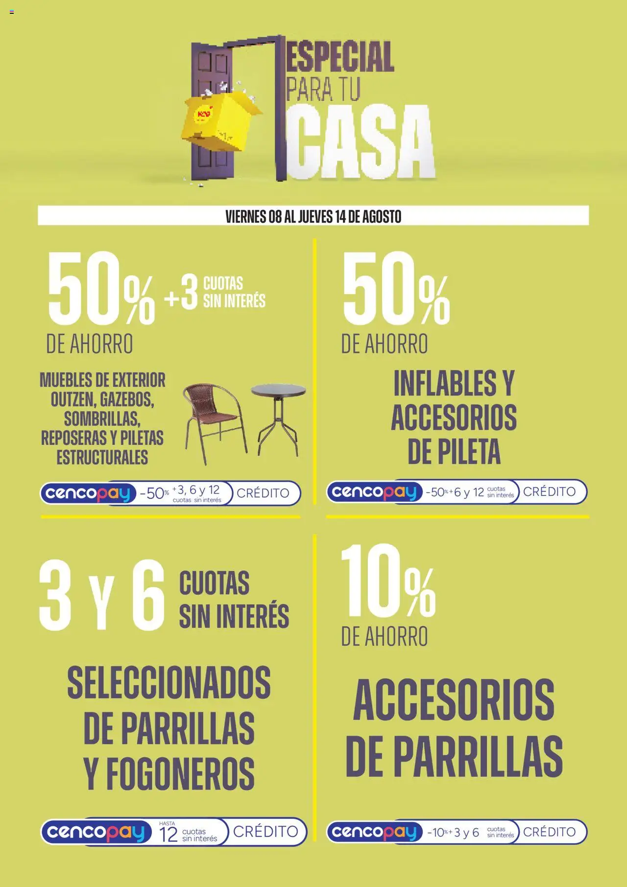 Vea - Ofertas especial para tu casa │ válido desde el 08.08.2025 | Página: 4 | Productos: Pileta