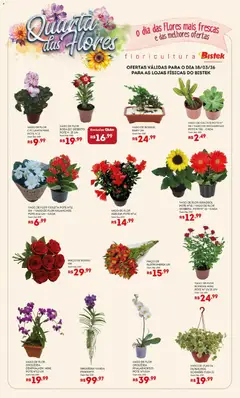 Bistek Supermercados ofertas Quarta das Flores - Pré-Visualização do folheto da loja Bistek Supermercados, válido de 18.03.2026