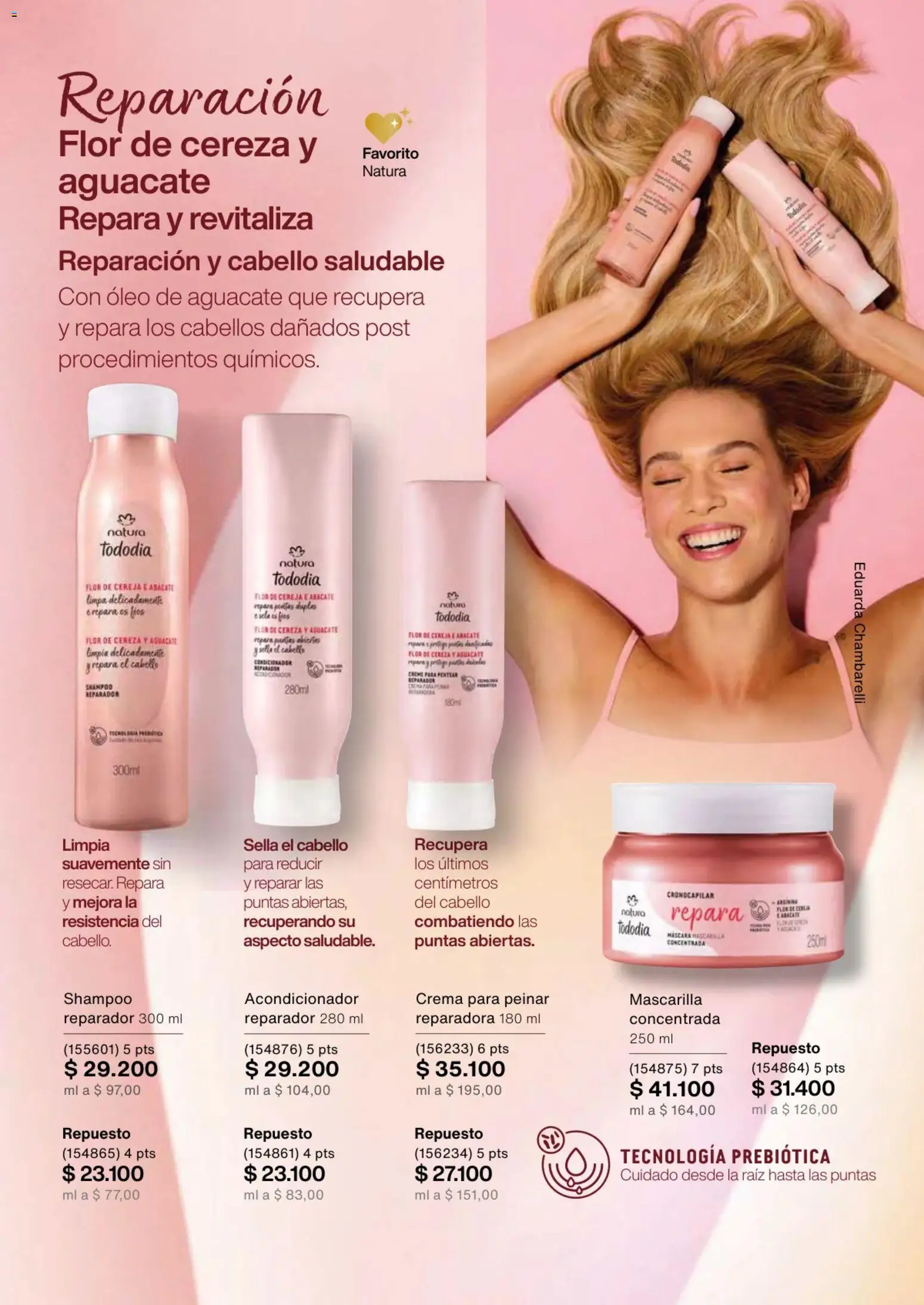 Natura revista - valida desde el 13.11.2025 | Página: 166 | Productos: Crema, Shampoo, Mascarilla, Máscara