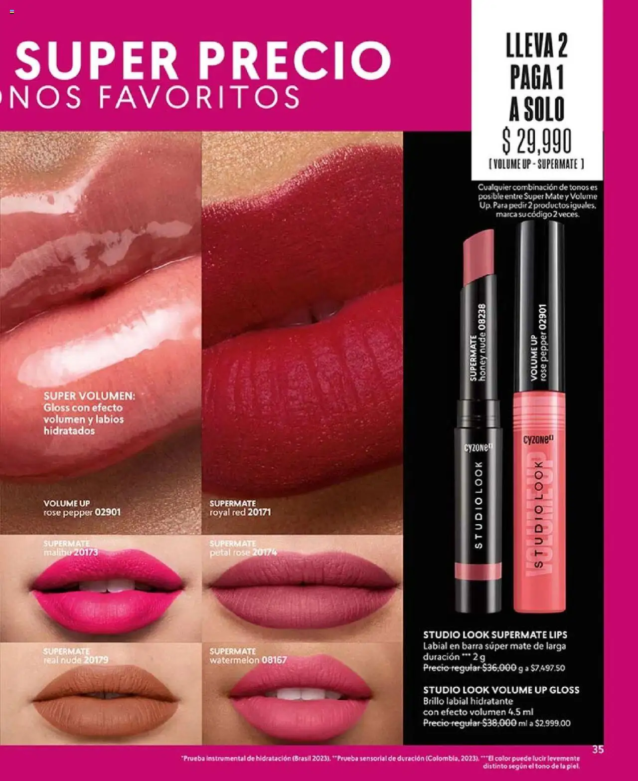 CyZone revista - valida desde el 05.05.2025 | Página: 35 | Productos: Brillo, Combinación