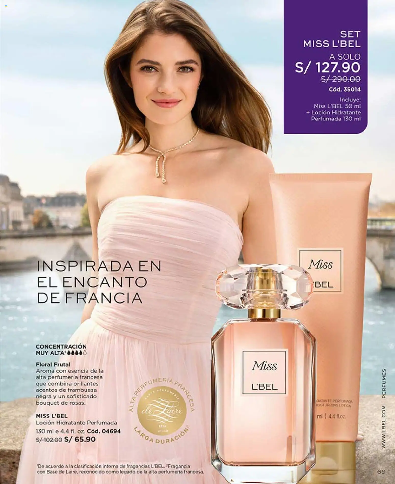 Catálogo L'Bel válido desde 21.02.2026 | Página: 69 | Productos: Fragancia