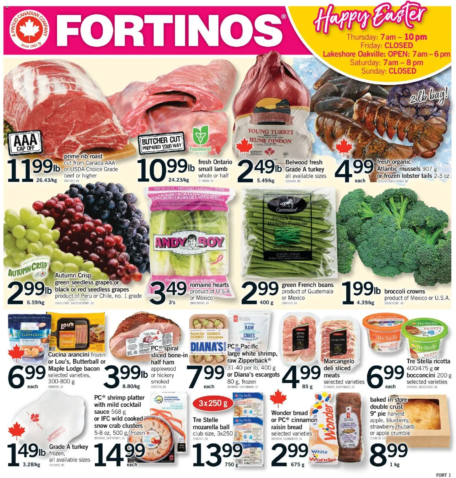 Fortinos flyer valid from 02.04.2026 | Page: 1
