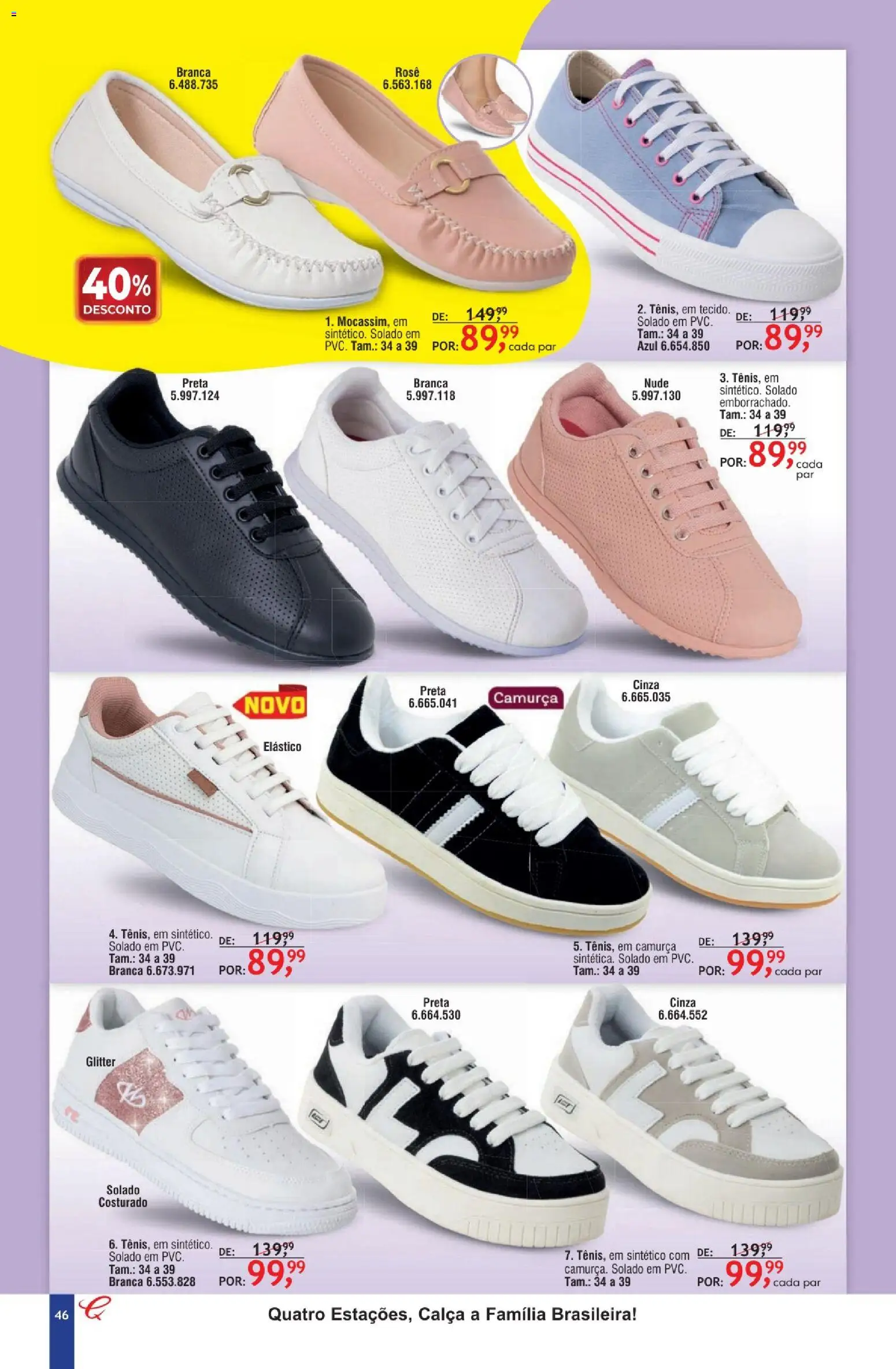 Quatro Estações Folheto - válido de 01.02.2026 | Página: 42 | Produtos: Calça