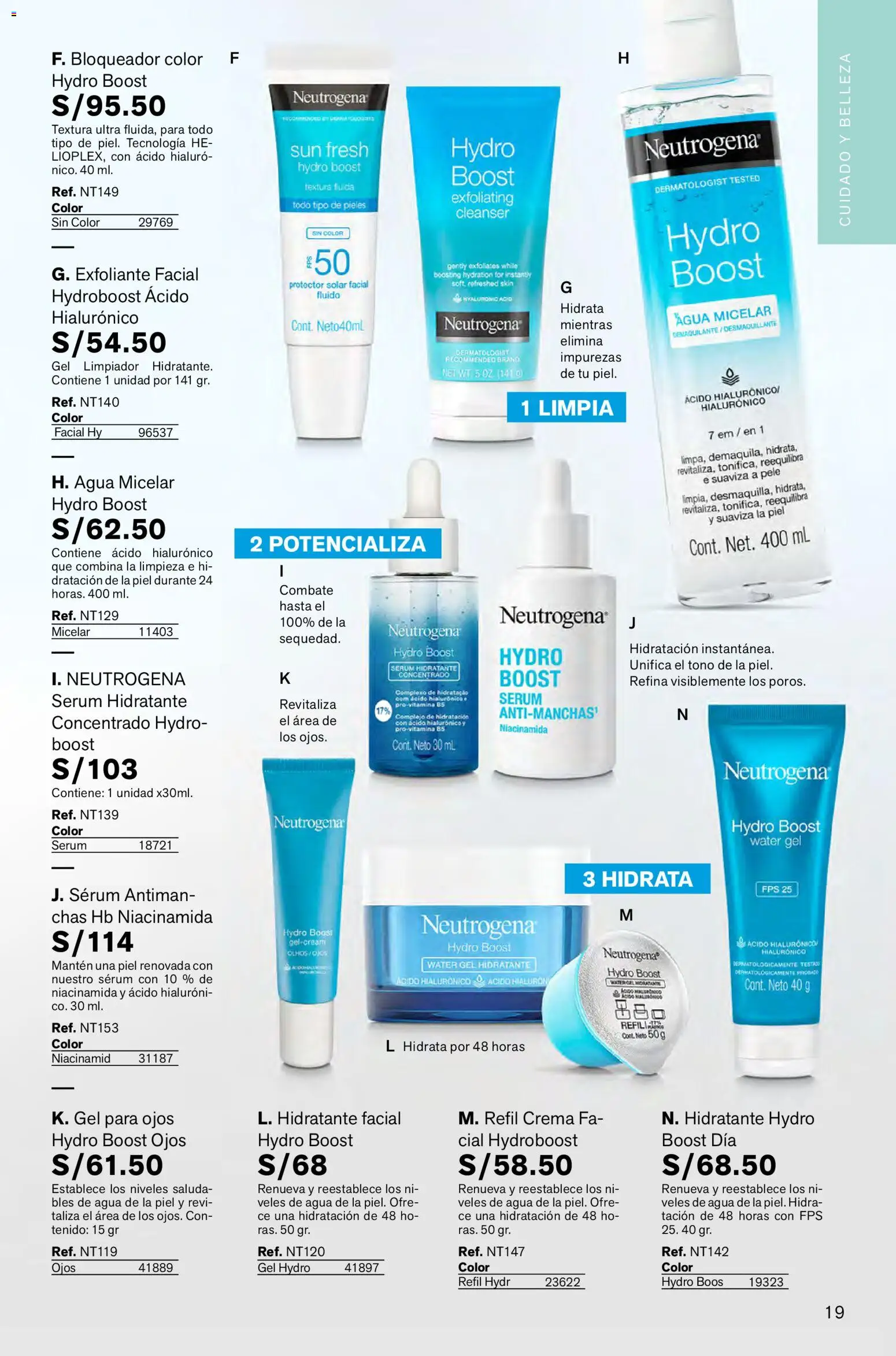 Catálogo Leonisa válido desde 26.12.2025 | Página: 19 | Productos: Exfoliante, Protector solar, Crema