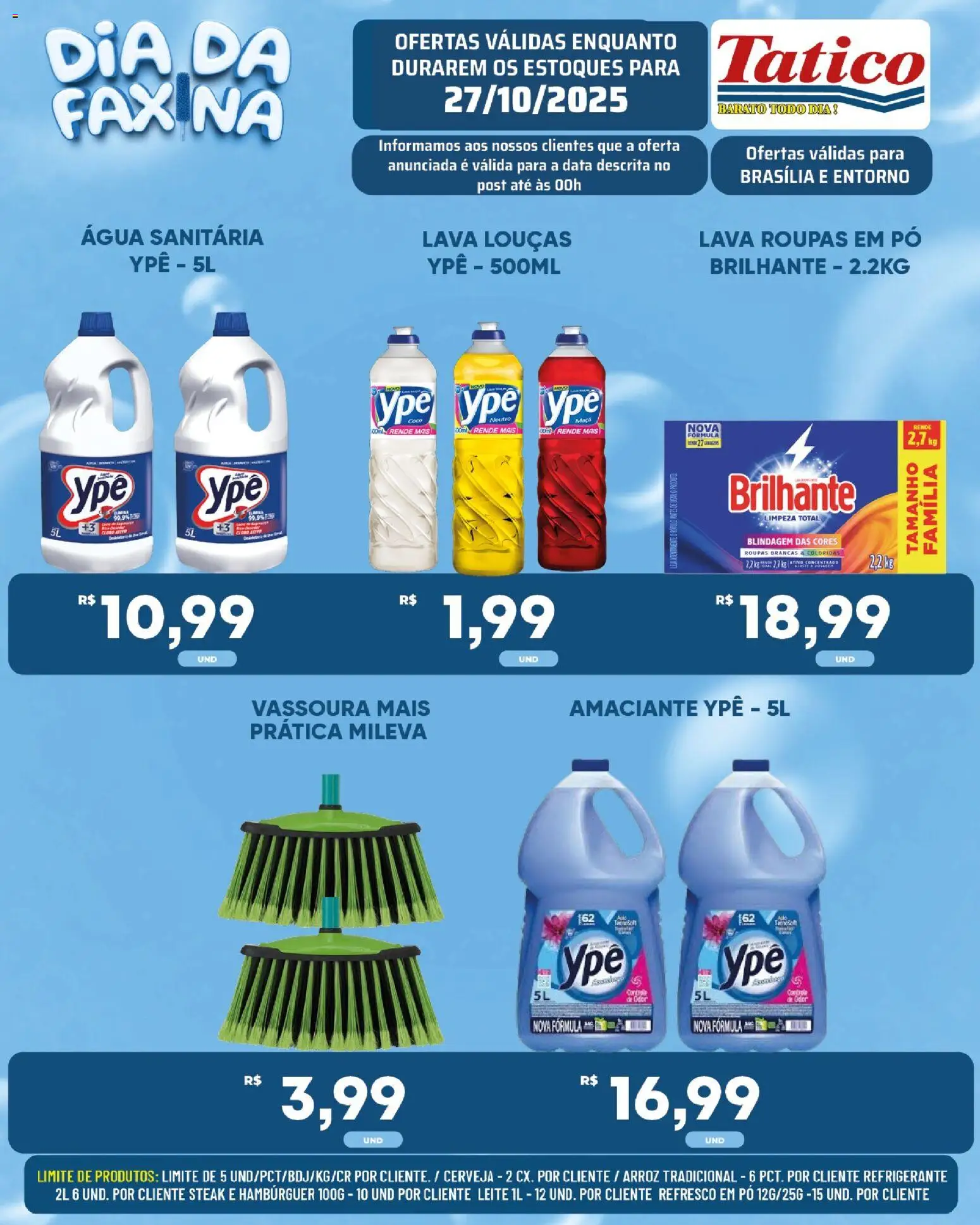 Tatico Folheto - válido de 27.10.2025 | Página: 16 | Produtos: Refresco, Arroz, Amaciante, Vassoura