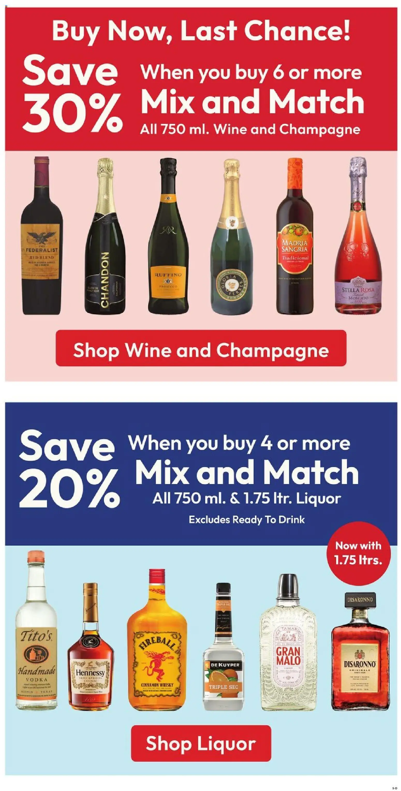 Stater Bros Weekly Ad - valid from 28.11.2025 | Page: 5 | Products: Wine, Vodka