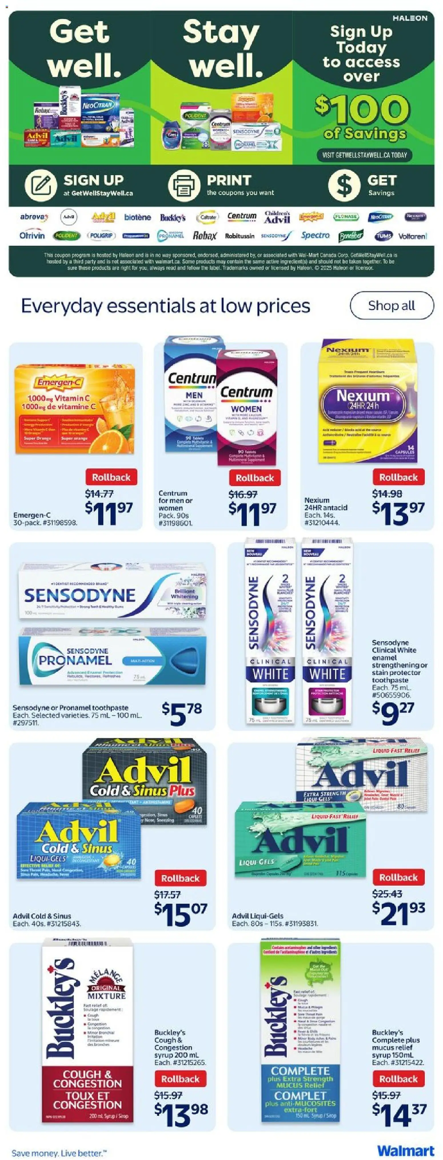 Walmart flyer valid from 05.02.2026 | Page: 24 | Products: Toothpaste