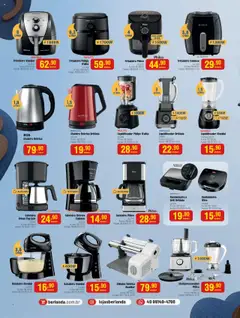 Berlanda Folheto - válido de 28.07.2025 | Página: 4 | Produtos: Batedeira, Liquidificador, Cafeteira, Xícaras