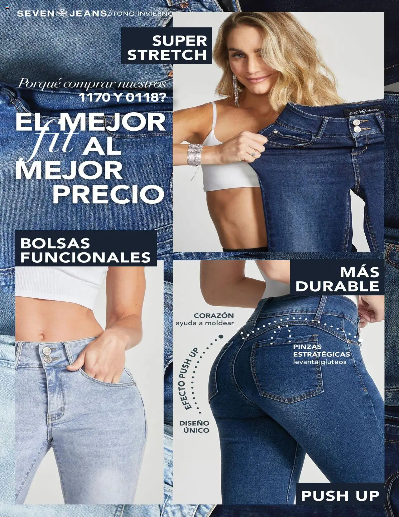Nuevas ofertas de Price Shoes válidas en toda la República Mexicana desde el 23.07.2025. ¡Encuentra las mejores ofertas en Price Shoes - Catálogo Seven Jeans! | Página: 26