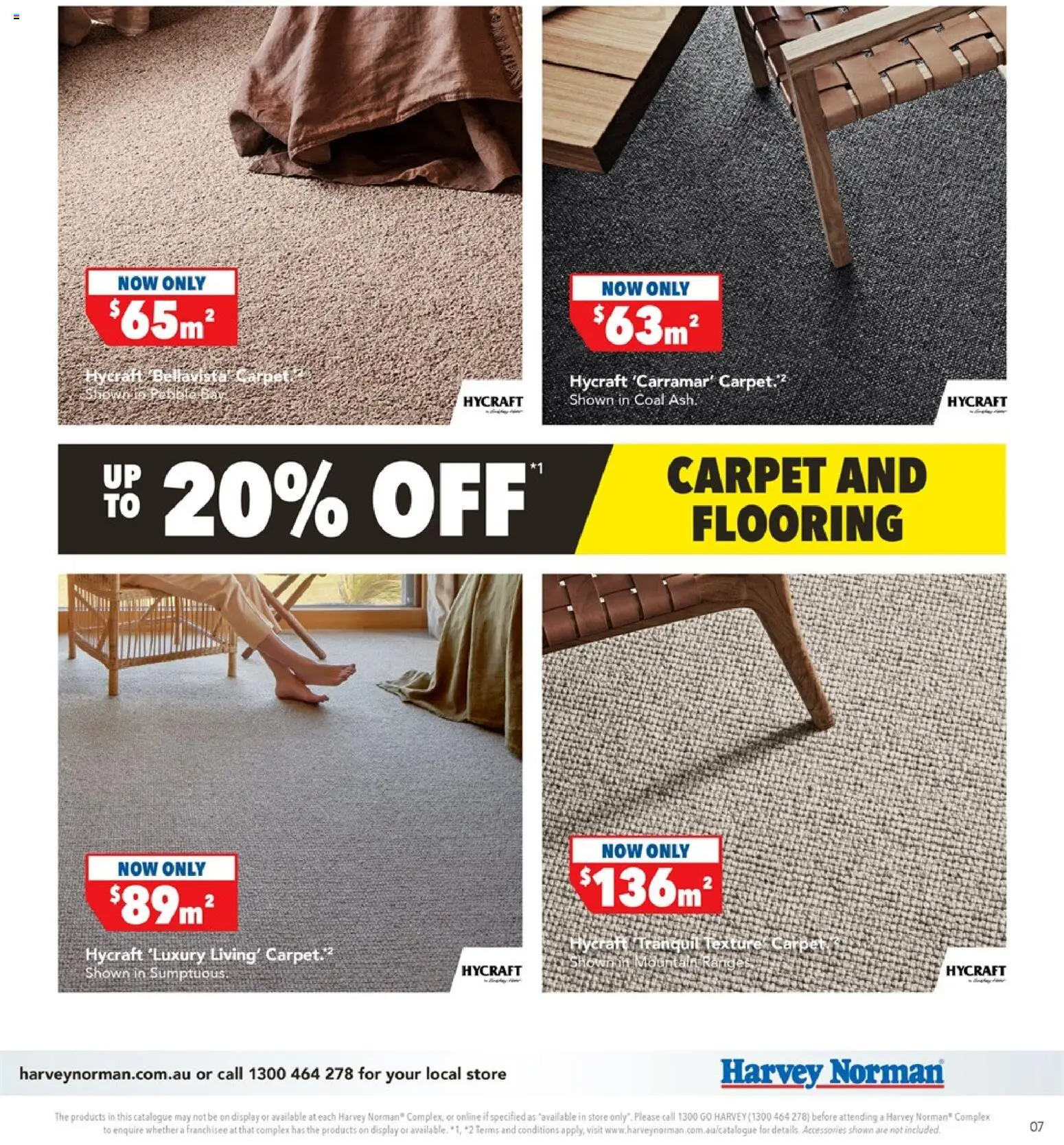 Harvey Norman catalogue - valid from 24.12.2025 | Page: 7 | Products: Carpet, Flooring, Accessories