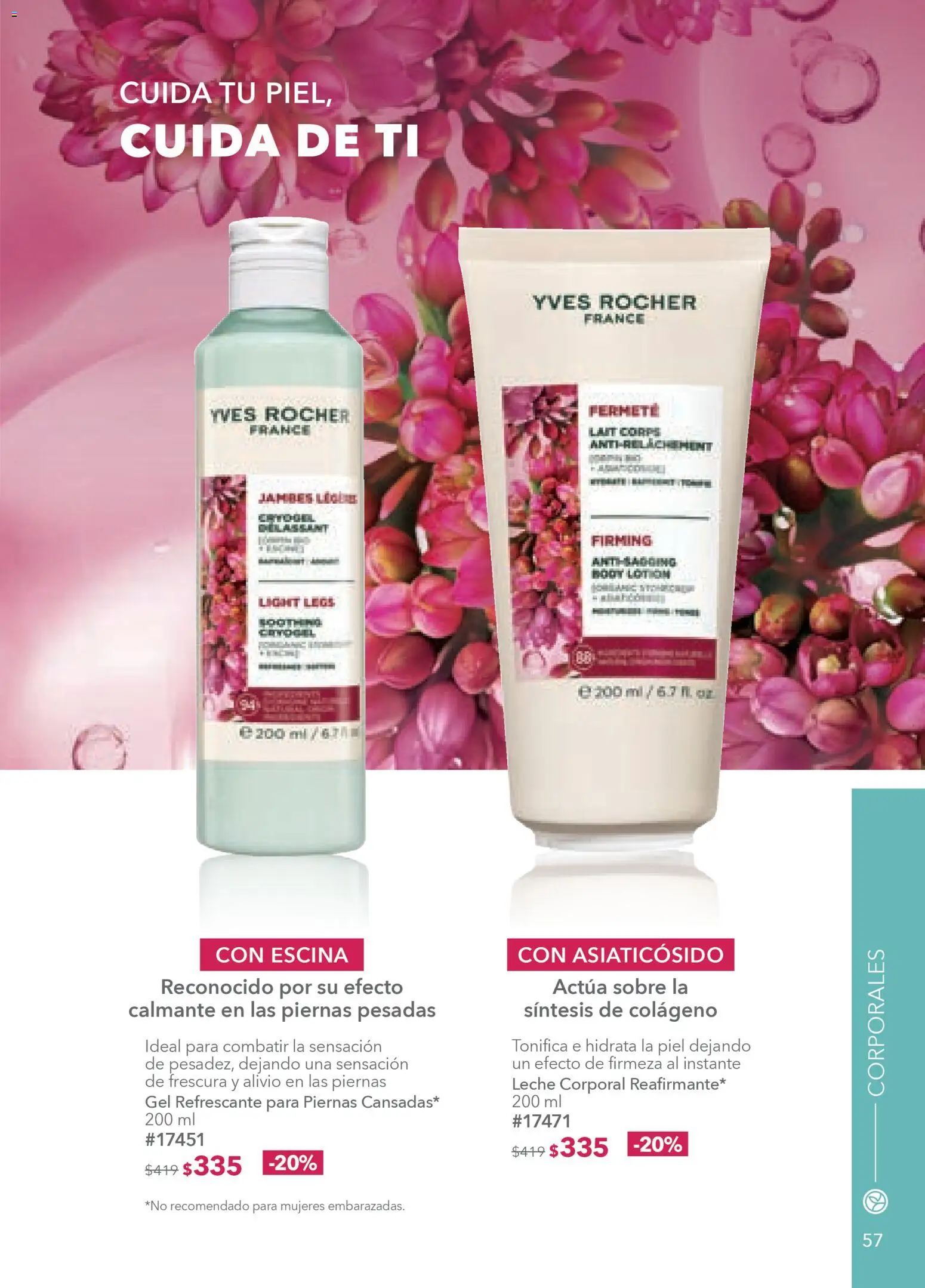 Nuevas ofertas de Yves Rocher válidas en toda la República Mexicana desde el 10.02.2026. ¡Encuentra las mejores ofertas en Yves Rocher campaña 3 2026! | Página: 55 | Productos: Leche, Sobre