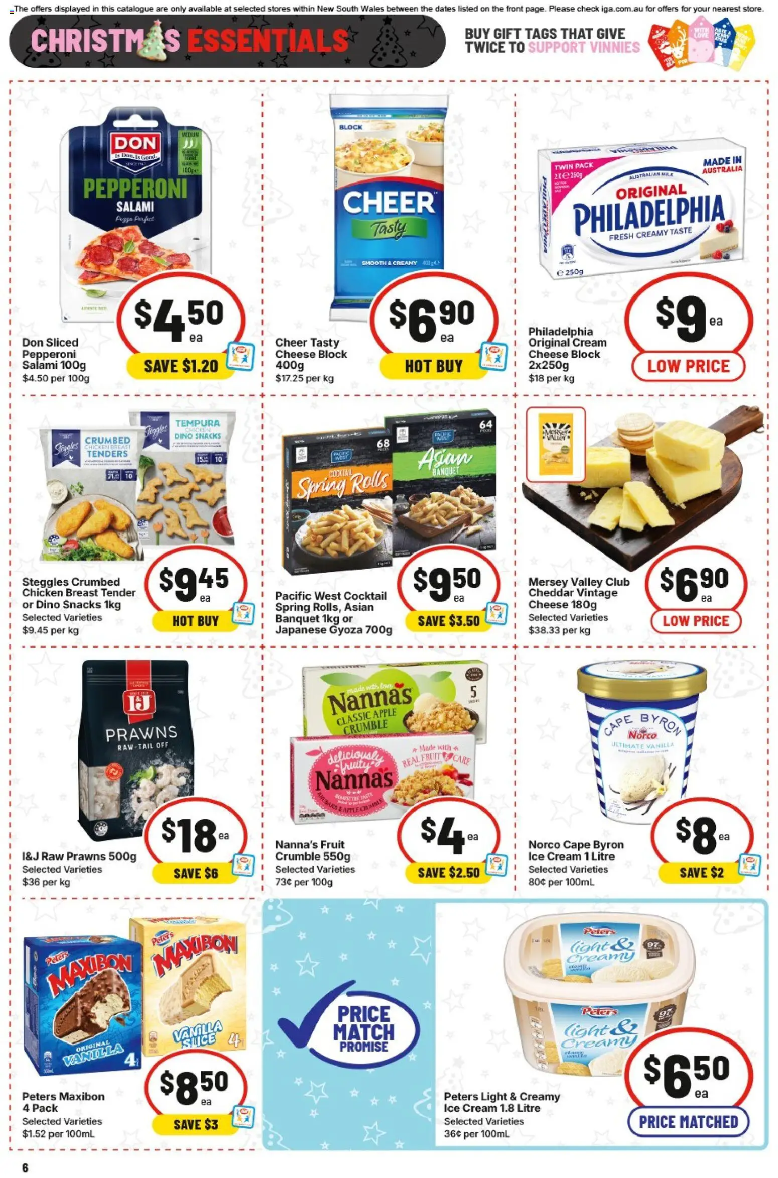 IGA catalogue - valid from 10.12.2025 | Page: 9 | Products: Light, Milk, Chicken, Prawns