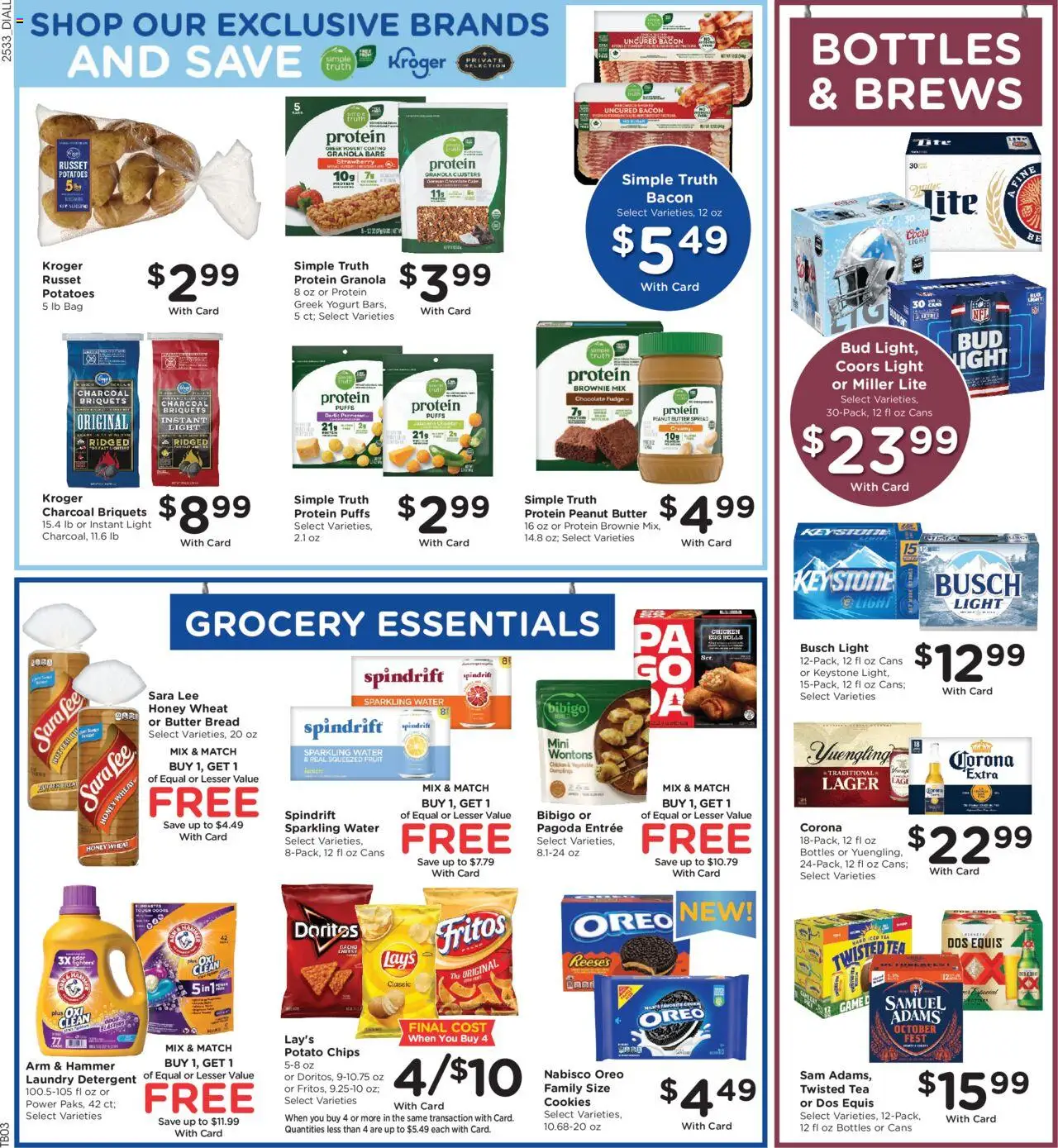 Dillons Weekly Ad - KS - valid from 17.09.2025 | Page: 7 | Products: Hammer, Butter, Bread, Chips