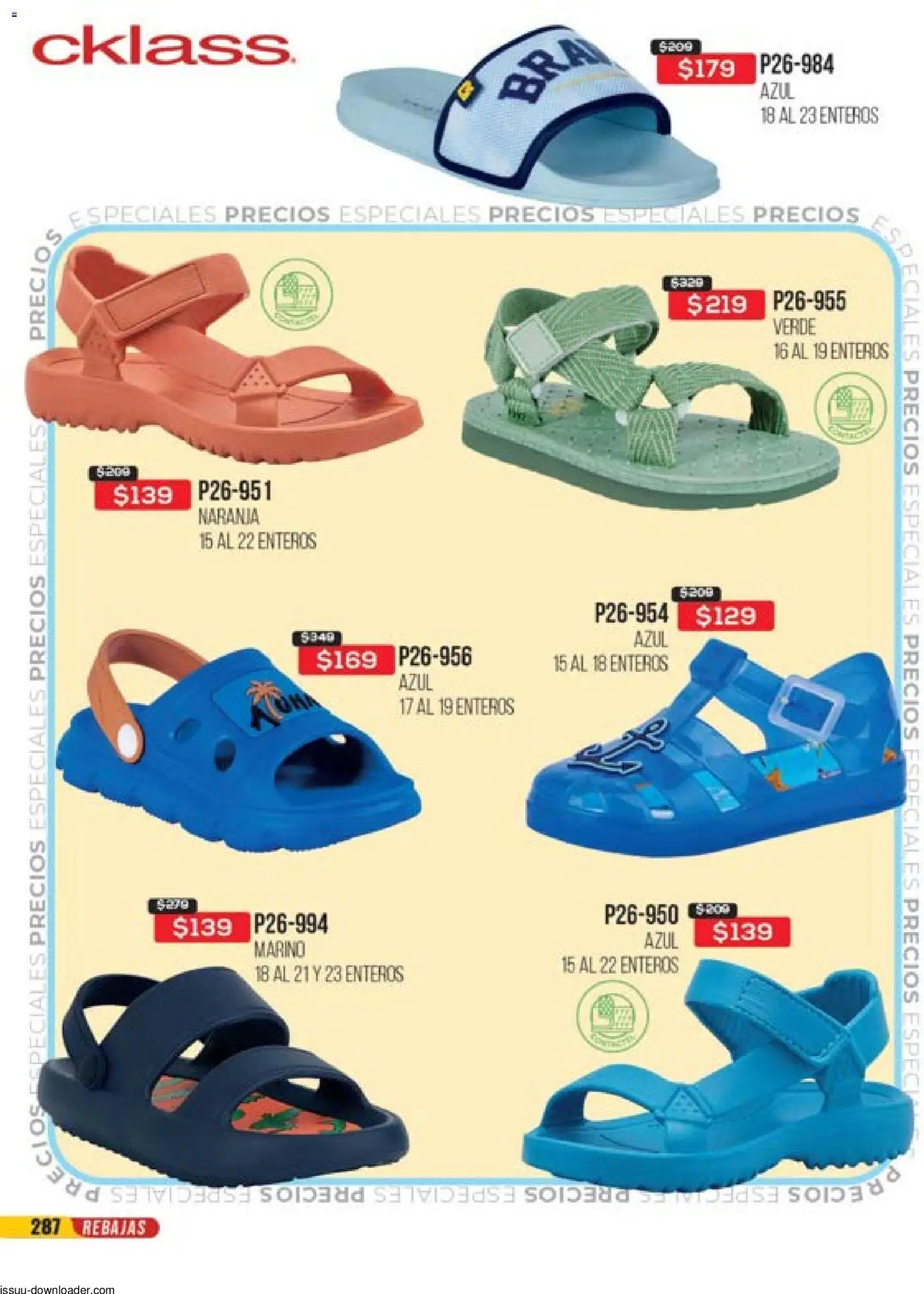Nuevas ofertas de Cklass válidas en toda la República Mexicana desde el 31.10.2025. ¡Encuentra las mejores ofertas en Cklass catálogo Súper Rebajas Calzado! | Página: 288