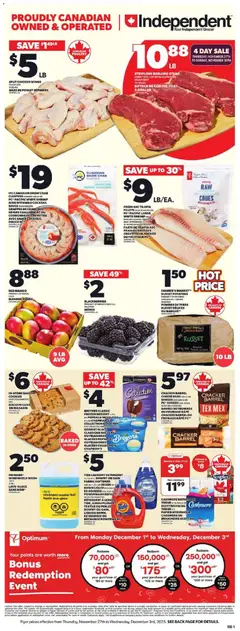 Preview of Independent Grocer - Black Friday  from shop Independent Grocer valid from 27.11.2025 | Page: 3