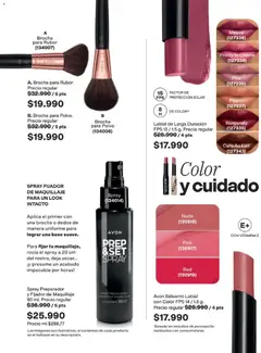 Avon Ciclo 7 -  Vista previa de la revista de la tienda Avon valido desde el 25.03.2026 | Página: 47 | Productos: Bálsamo, Maquillaje, Polvo, Café