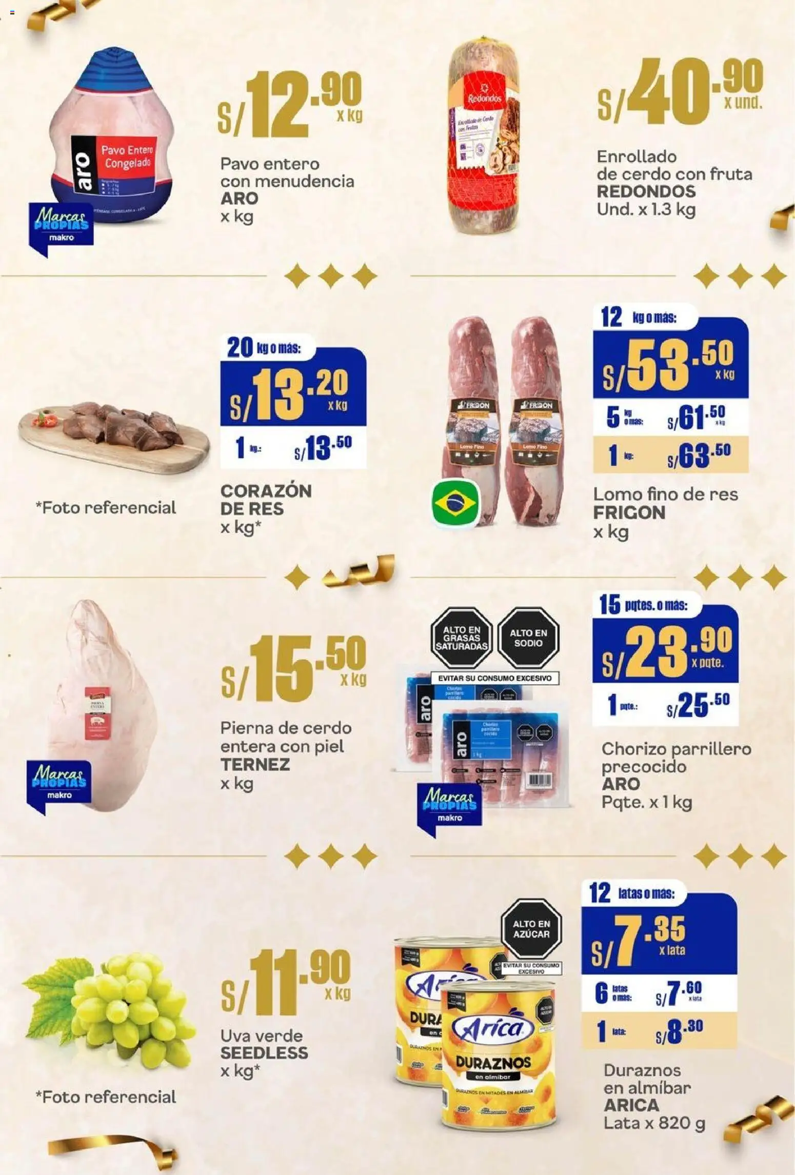 Catálogo Makro válido desde 01.12.2025 | Página: 4 | Productos: Cerdo