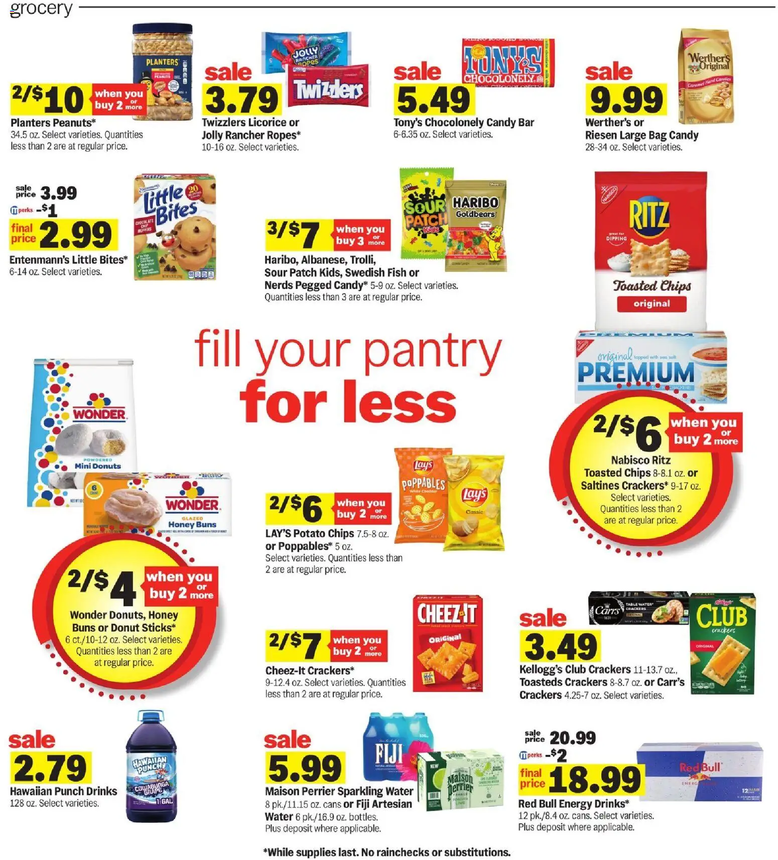 Meijer Weekly Ad - MI - valid from 22.10.2025 | Page: 24 | Products: Table, Fish, Chips, Water