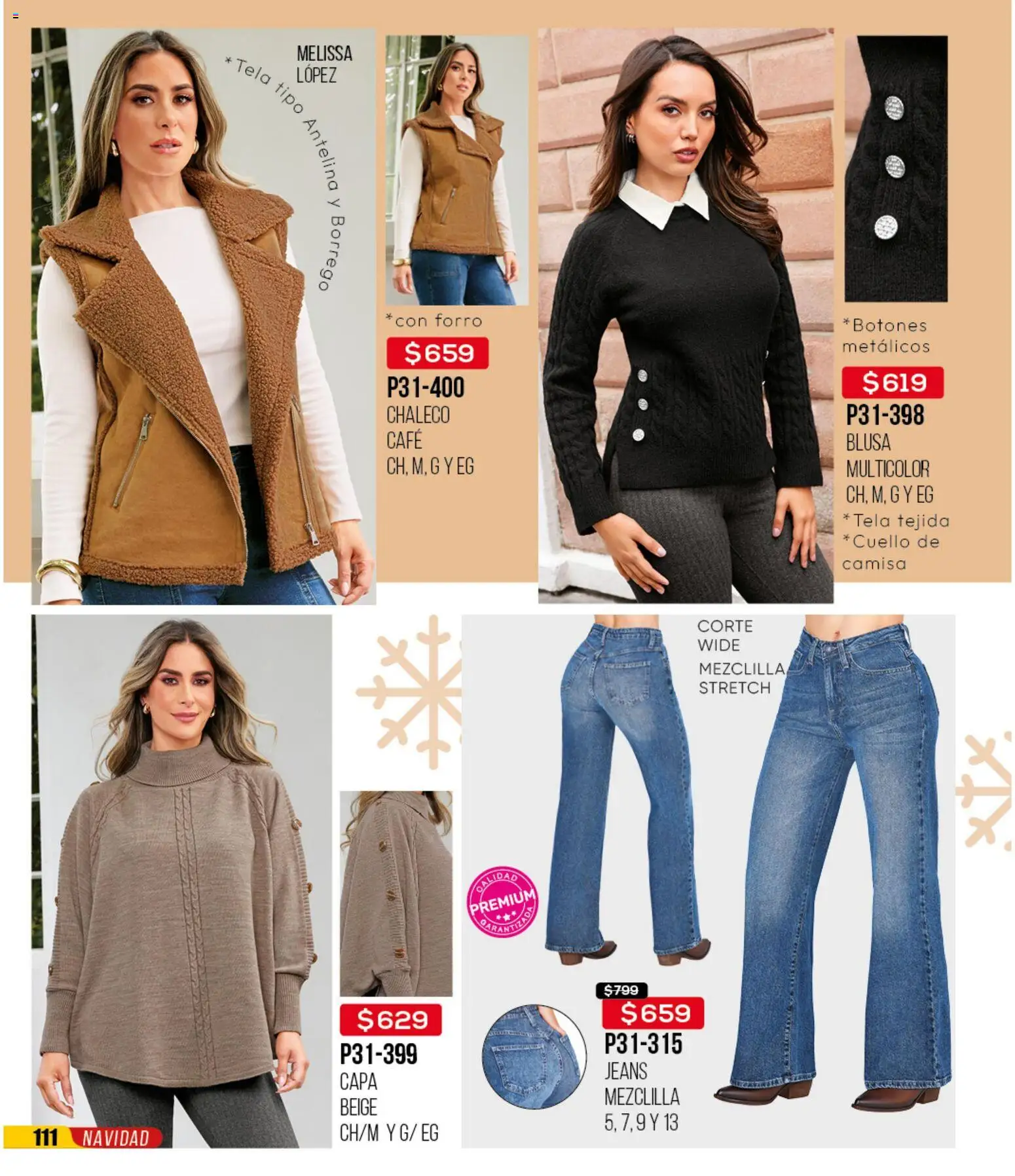 Nuevas ofertas de Cklass válidas en toda la República Mexicana desde el 30.11.2025. ¡Encuentra las mejores ofertas en Cklass catálogo Rebajas Navideñas Calzado! | Página: 543 | Productos: Blusa, Chaleco, Camisa, Café