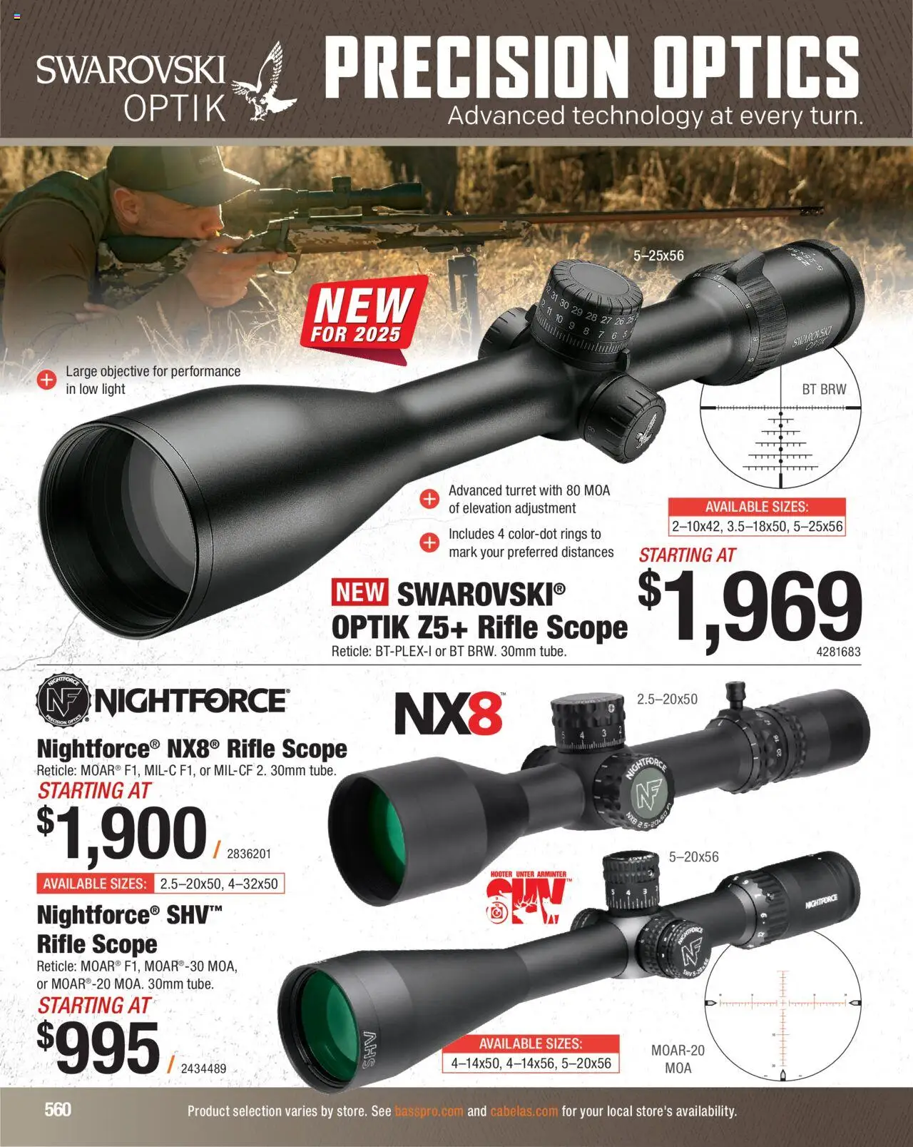 Cabela's Hunting Master 25 - valid from 11.08.2025 | Page: 560 | Products: Rifle