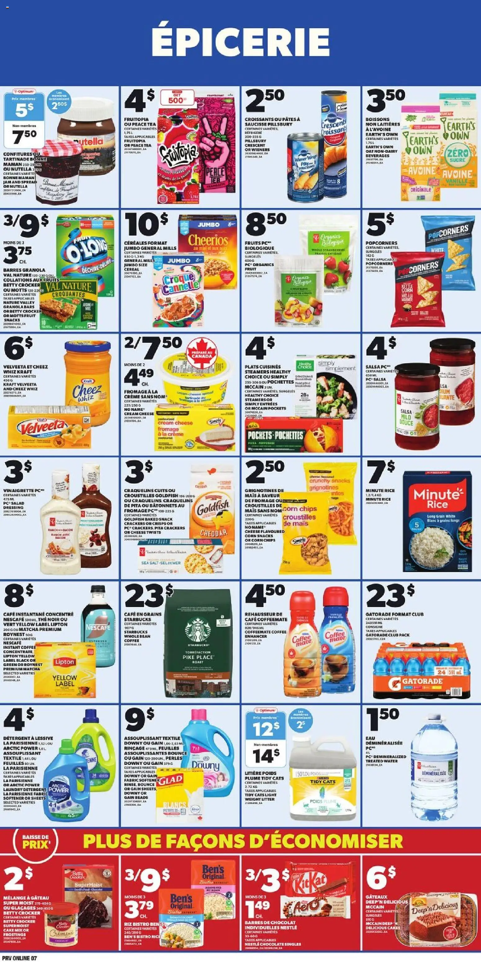 Provigo flyer valid from 25.12.2025 | Page: 8 | Products: Salad, Detergent, Cheese, Coffee