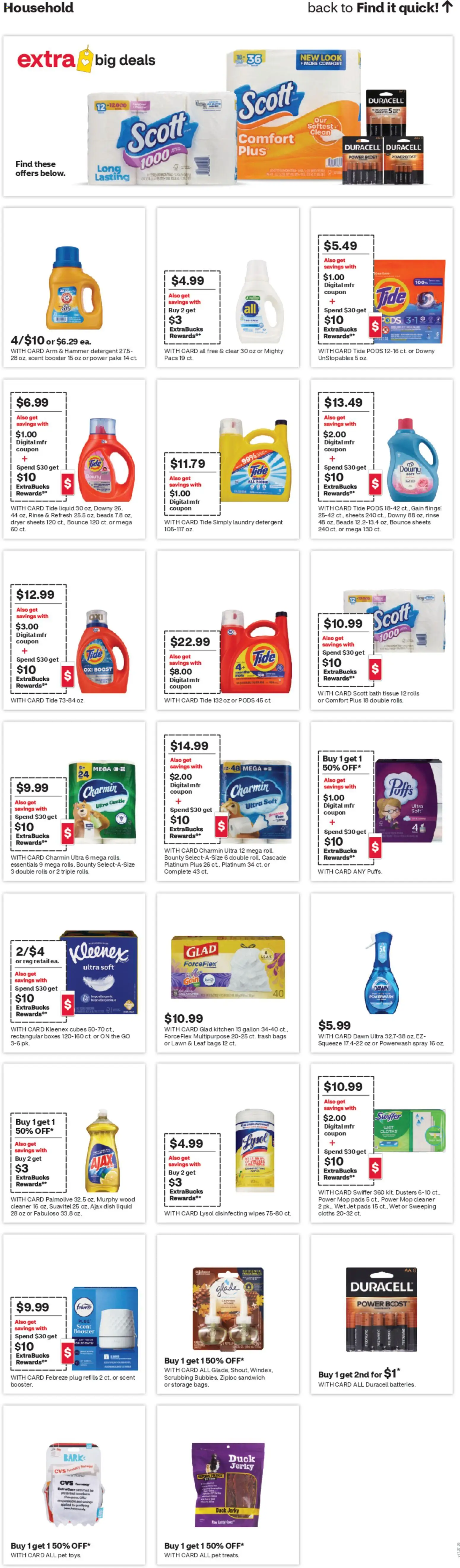 CVS Pharmacy Weekly Ad - CT - valid from 21.12.2025 | Page: 18 | Products: Bath, Hammer, Detergent, Pads