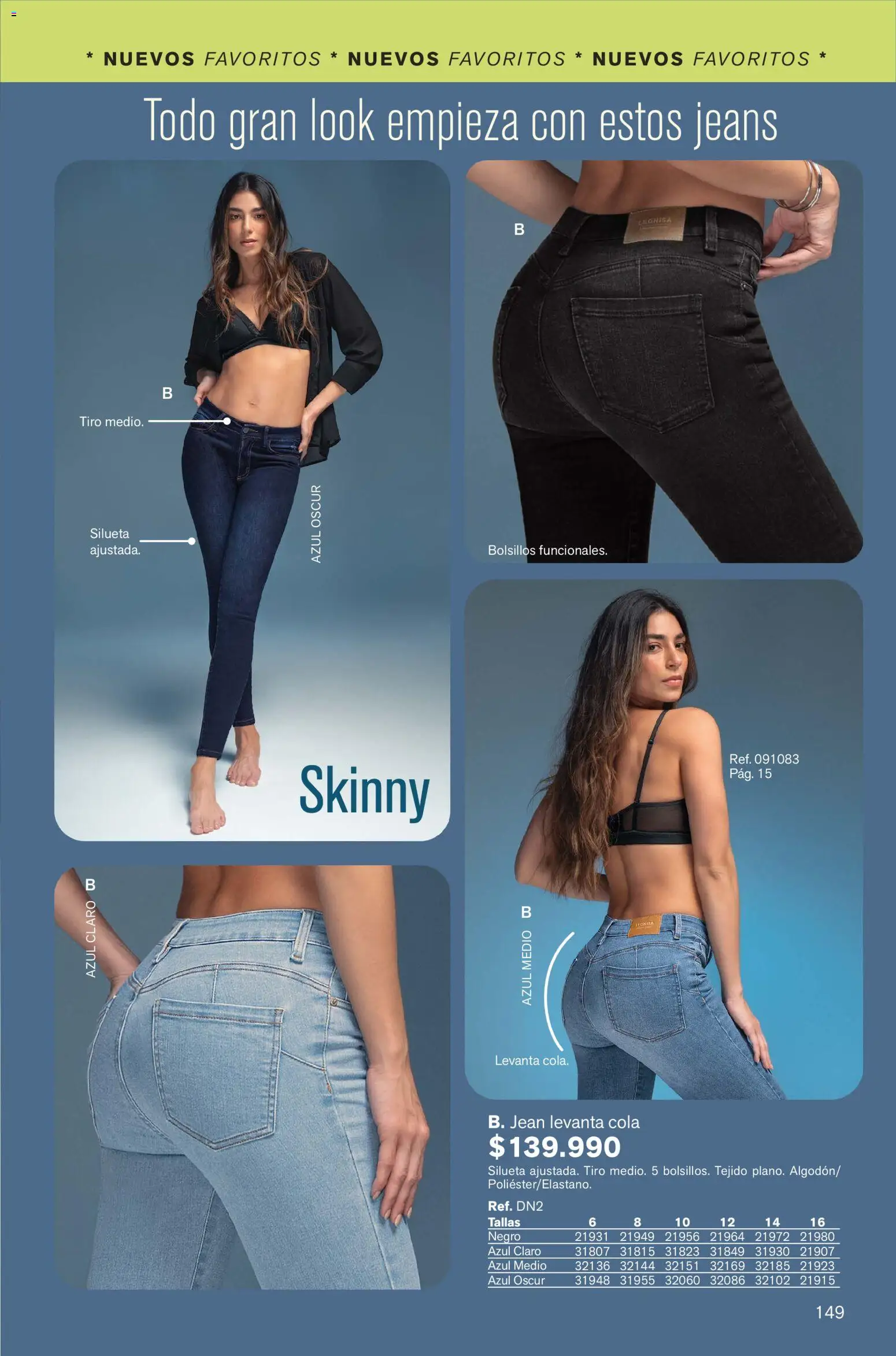 Leonisa revista - valida desde el 01.02.2026 | Página: 149 | Productos: Jean
