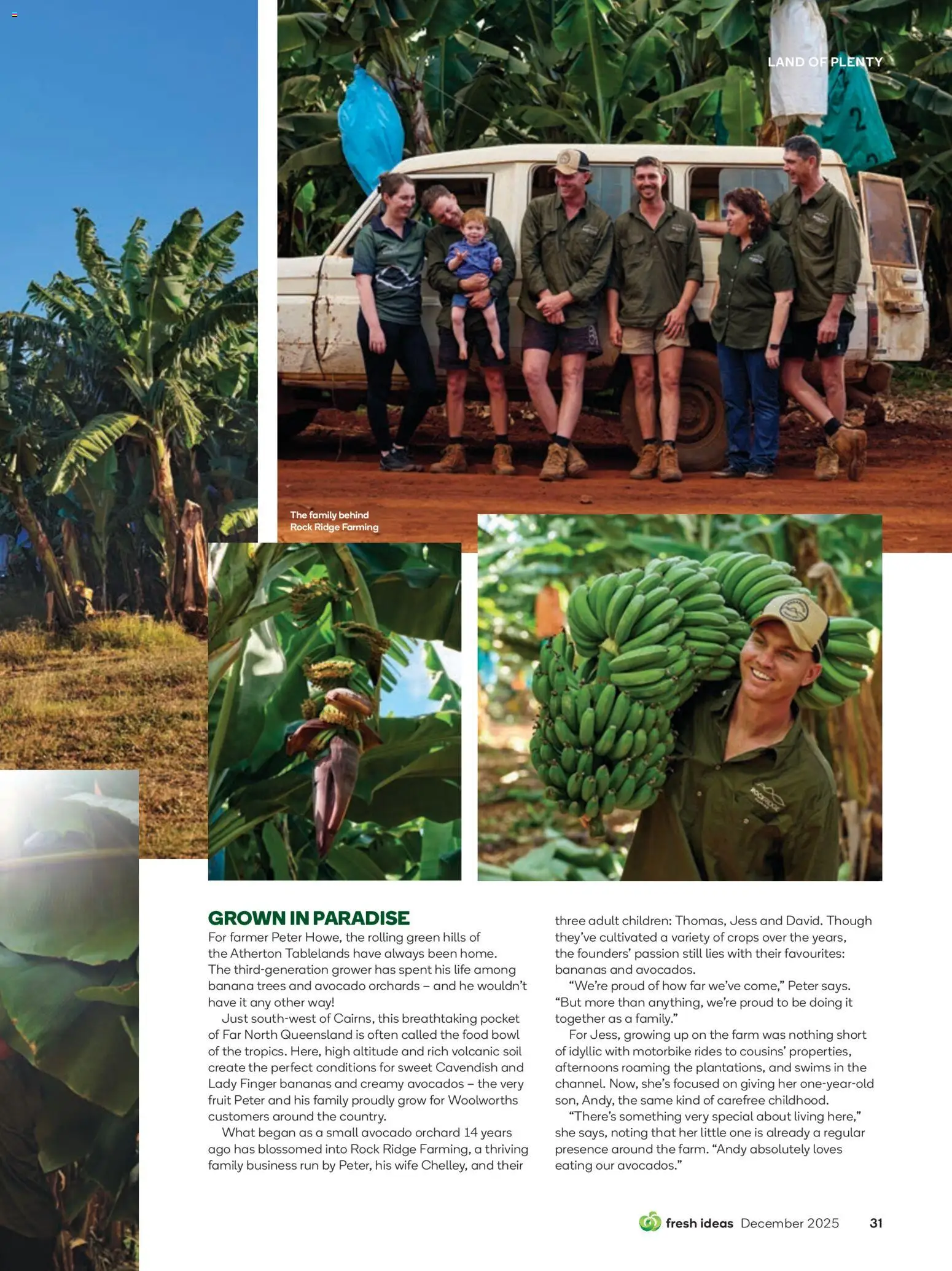 Woolworths catalogue - valid from 01.12.2025 | Page: 31 | Products: Bananas, Avocado, Soil