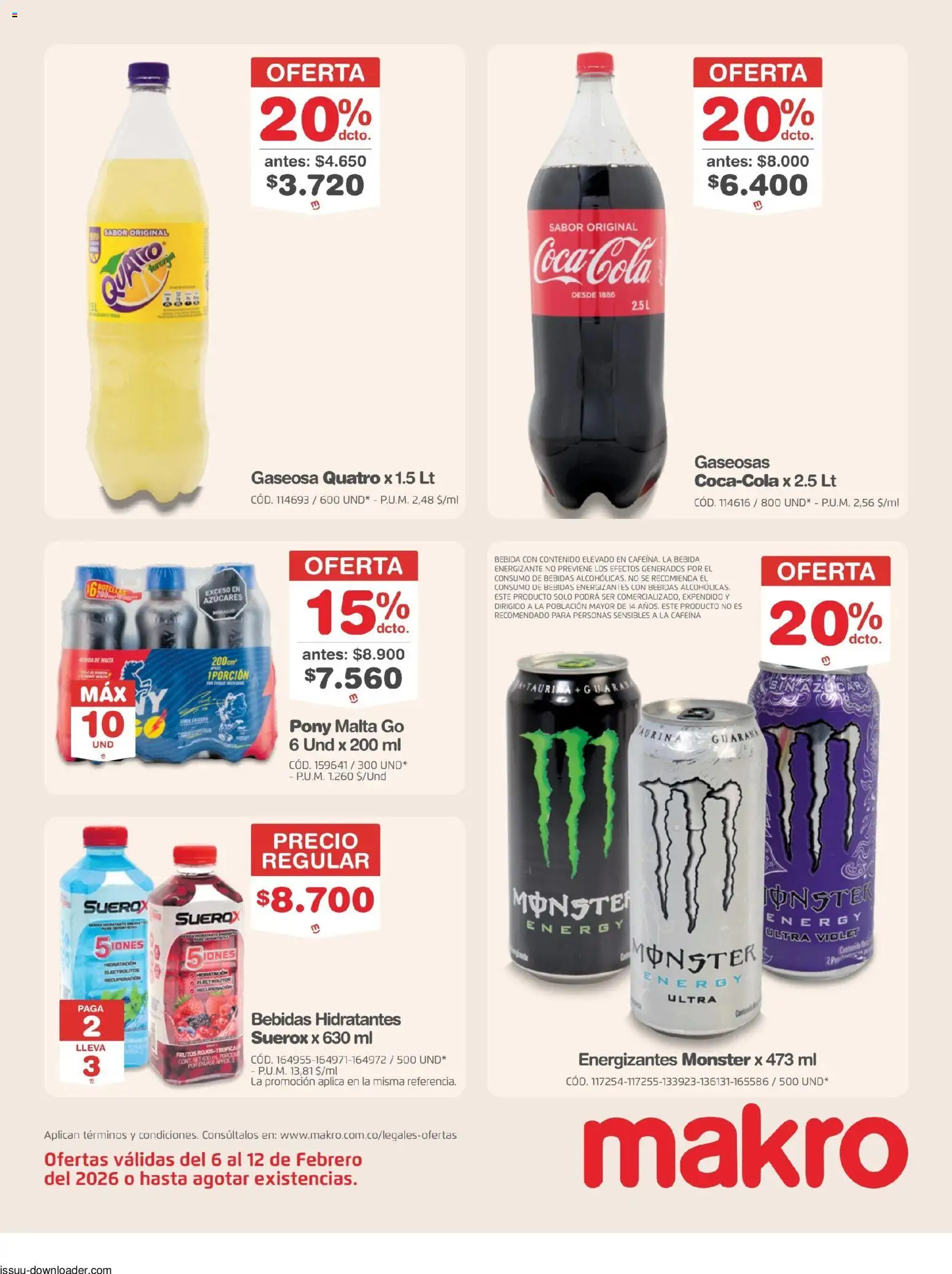 Makro revista - valida desde el 06.02.2026 | Página: 12