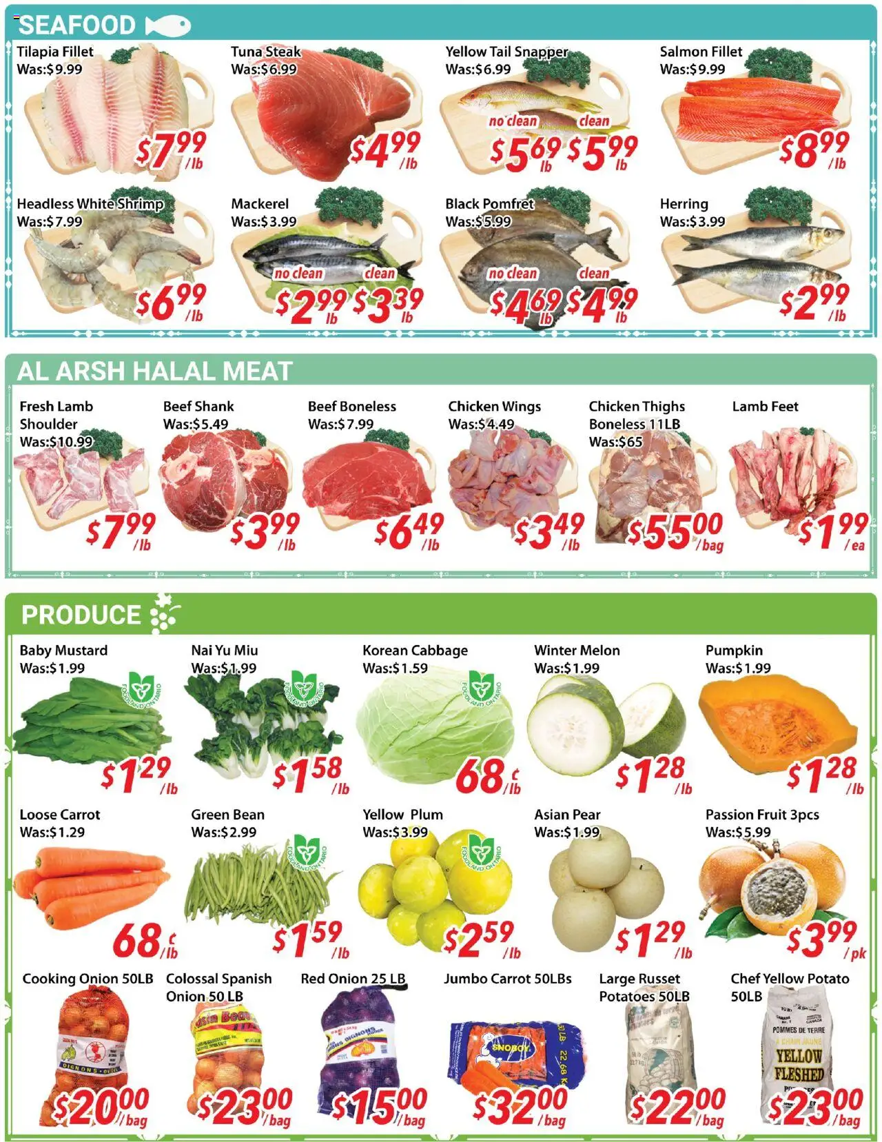 Ample Food Market flyer valid from 01.08.2025 | Page: 2 | Products: Beef, Potatoes, Pumpkin, Chicken