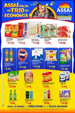 Encarte Assaí Atacadista - DF - Pré-Visualização do folheto da loja Assaí Atacadista, válido de 09.02.2026
