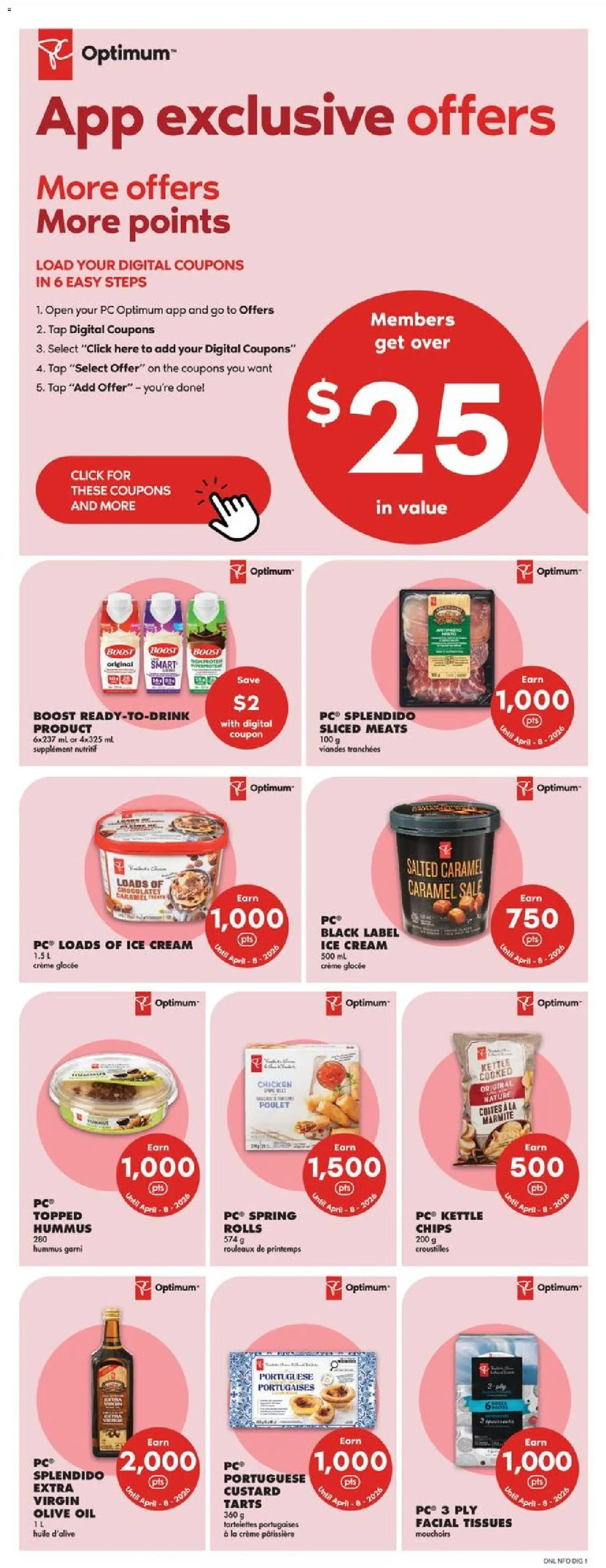 No Frills flyer valid from 26.03.2026 | Page: 12 | Products: Cream, PC, Kettle, Chicken