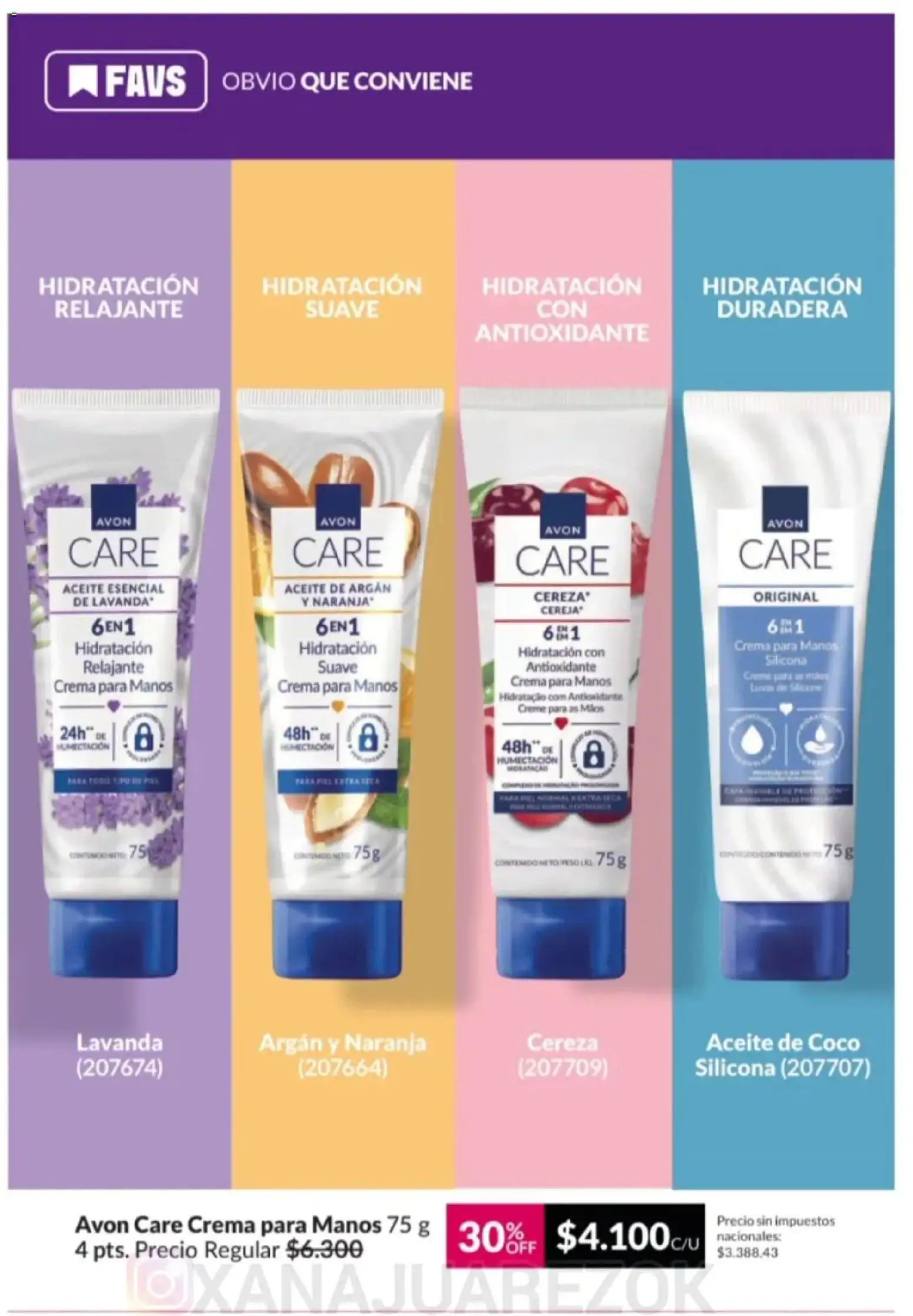 Avon - Campaña 3/2026 │ válido desde el 01.03.2026 | Página: 127 | Productos: Aceite, Crema