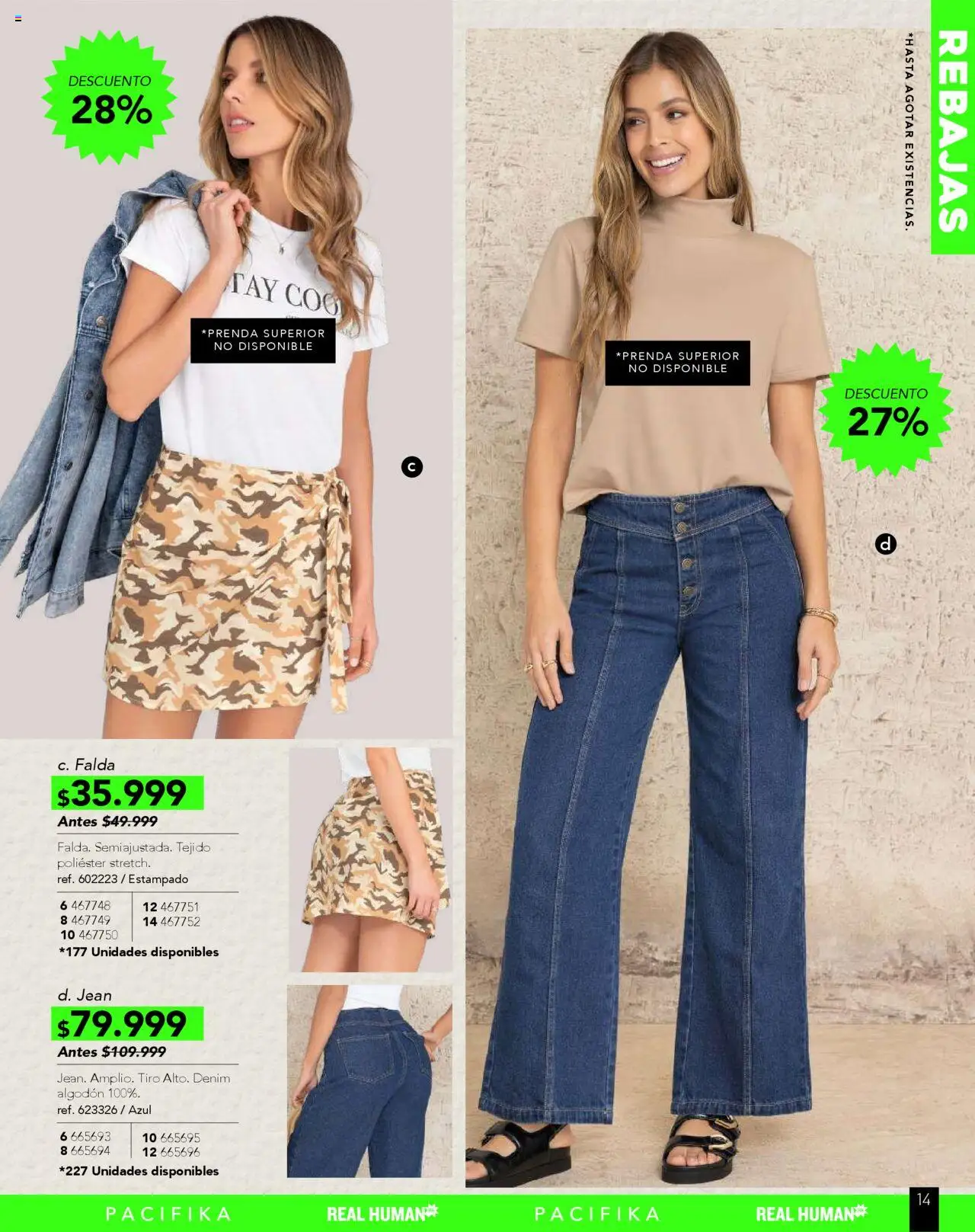 Pacifika revista - valida desde el 01.09.2025 | Página: 211 | Productos: Algodón, Falda, Jean