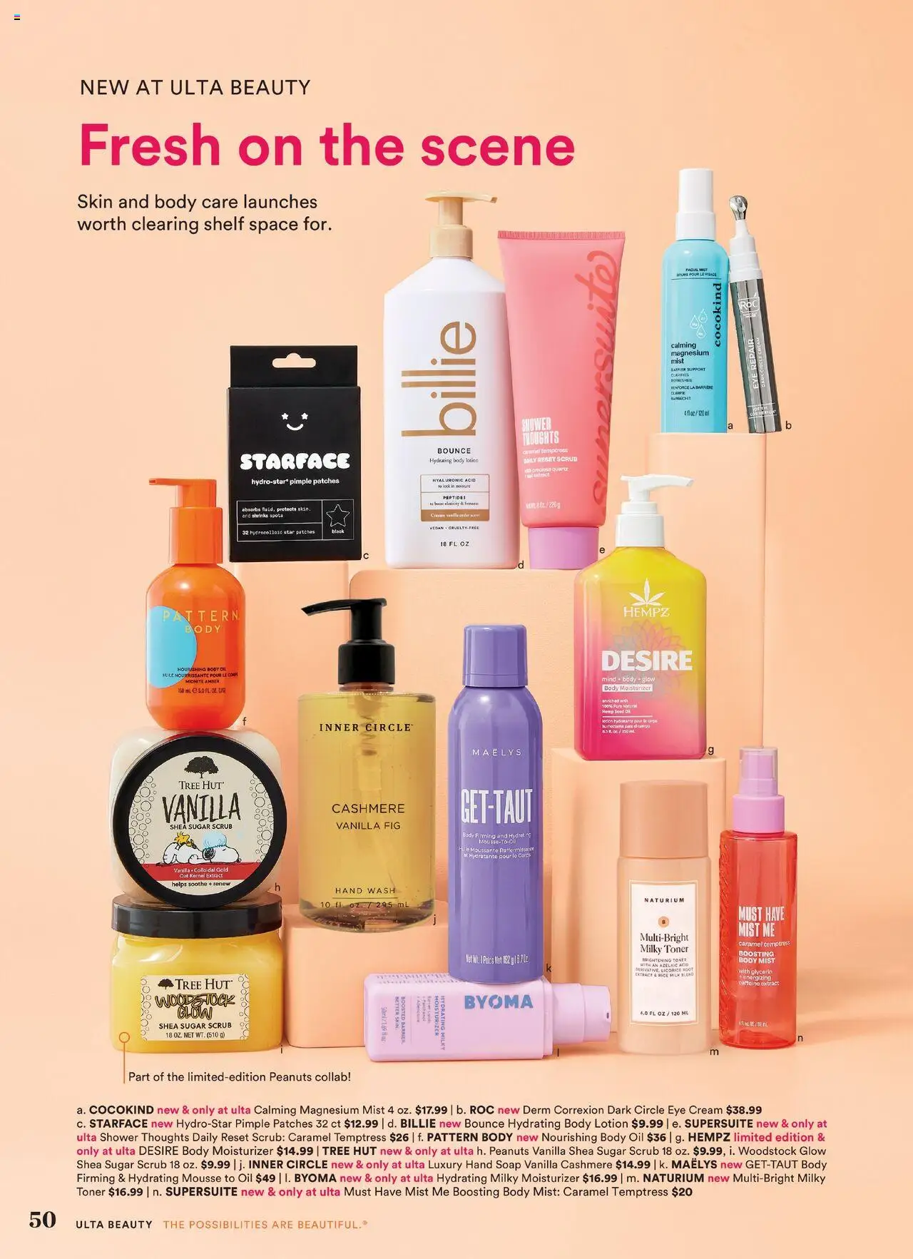 Ulta Beauty Weekly Ad - valid from 05.10.2025 | Page: 50 | Products: Shelf, Shower, Eye Cream, Sugar