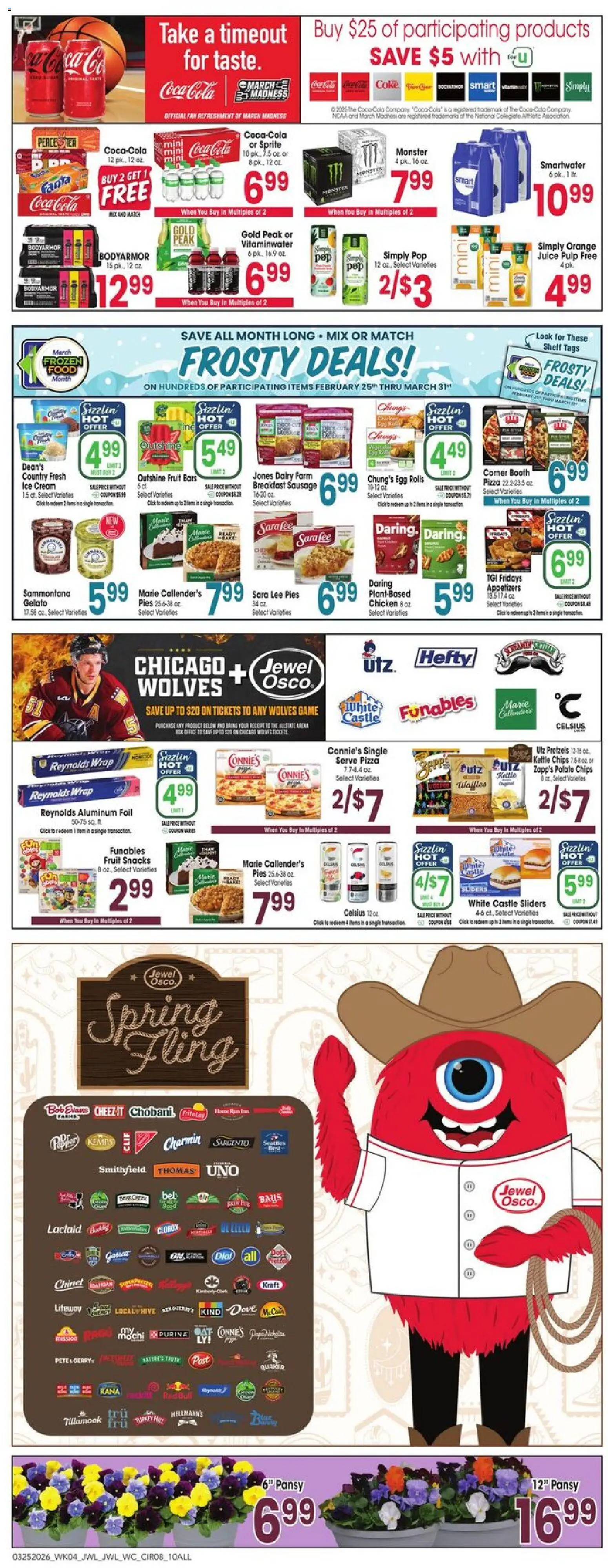 Jewel Osco Weekly Ad - IA - valid from 25.03.2026 | Page: 8 | Products: Chips, Cream, Kettle, Fan