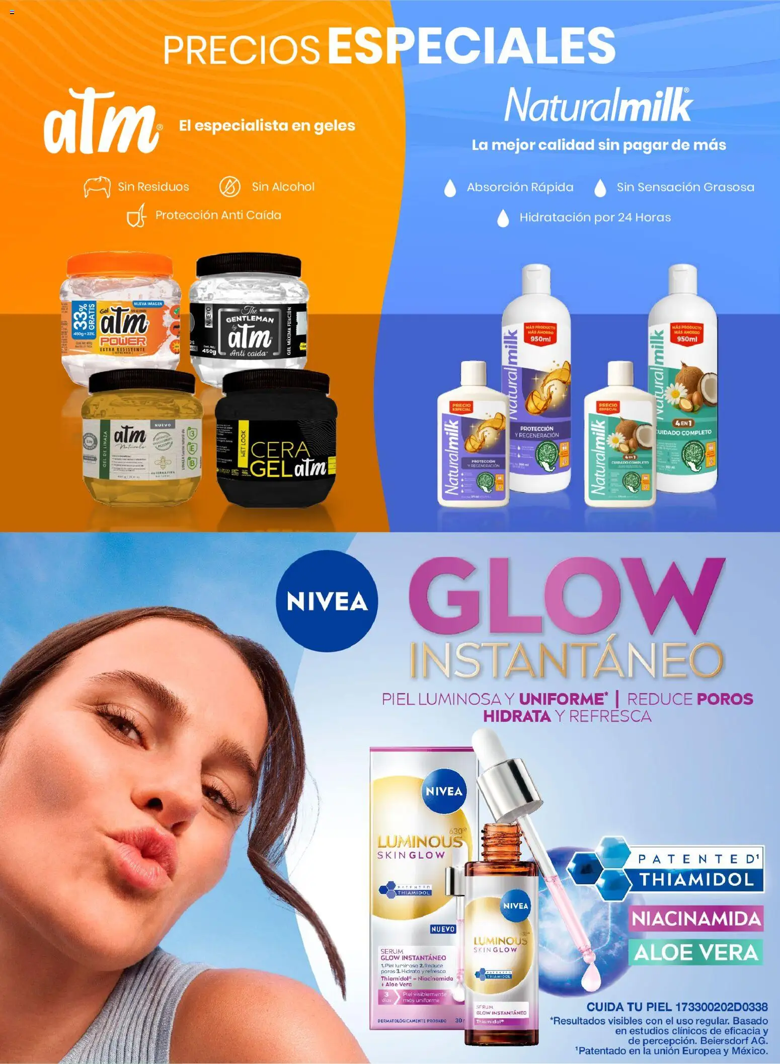 Nuevas ofertas de Chedraui válidas en toda la República Mexicana desde el 24.10.2025. ¡Encuentra las mejores ofertas en Chedraui folleto Vive Bella! | Página: 59 | Productos: Fuente, Serum, Cera