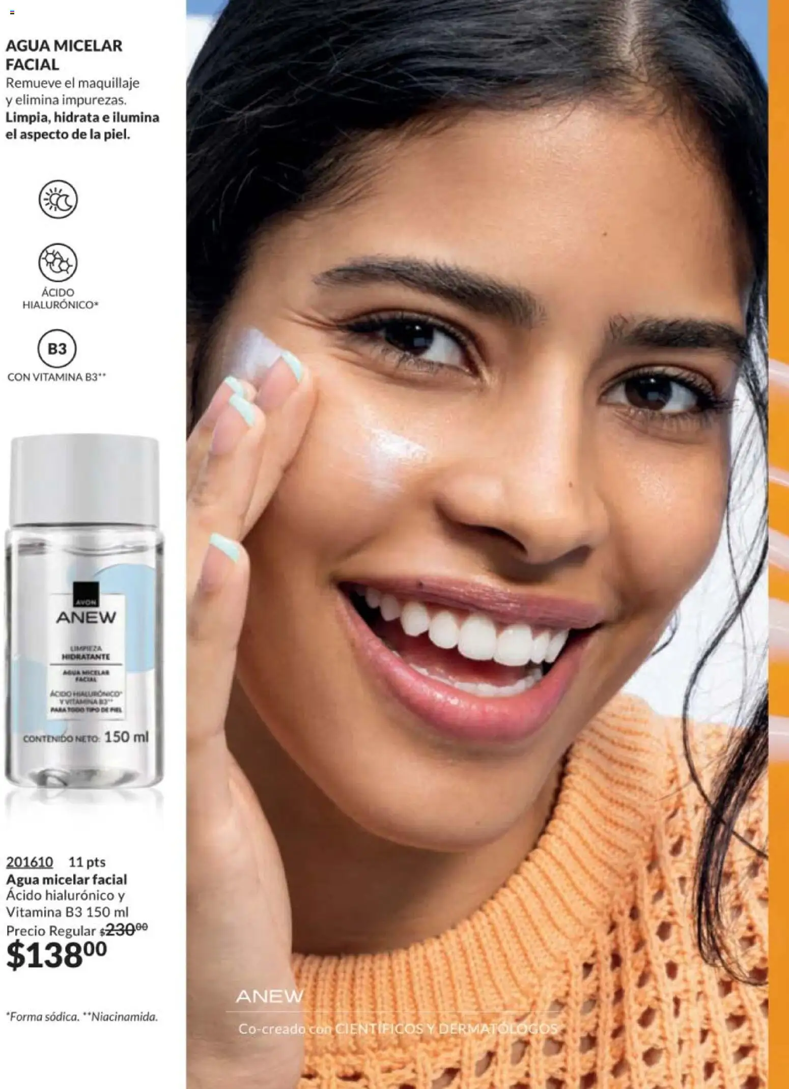 Nuevas ofertas de AVON válidas en toda la República Mexicana desde el 10.01.2026. ¡Encuentra las mejores ofertas en AVON campaña 2 2026! | Página: 112 | Productos: Agua, Maquillaje, Agua micelar