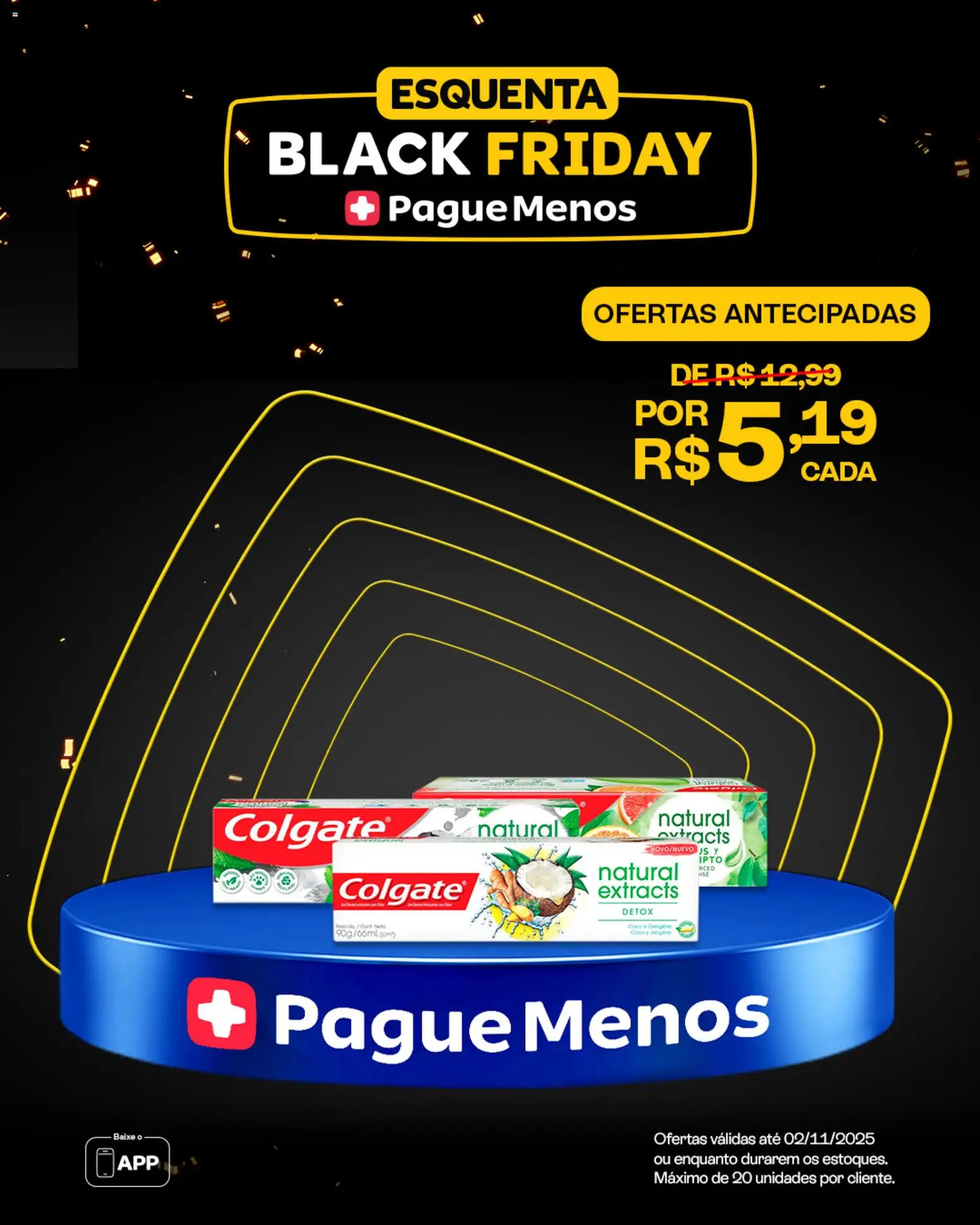 Pague Menos Folheto - válido de 27.10.2025 | Página: 2 | Produtos: Coco, Gengibre