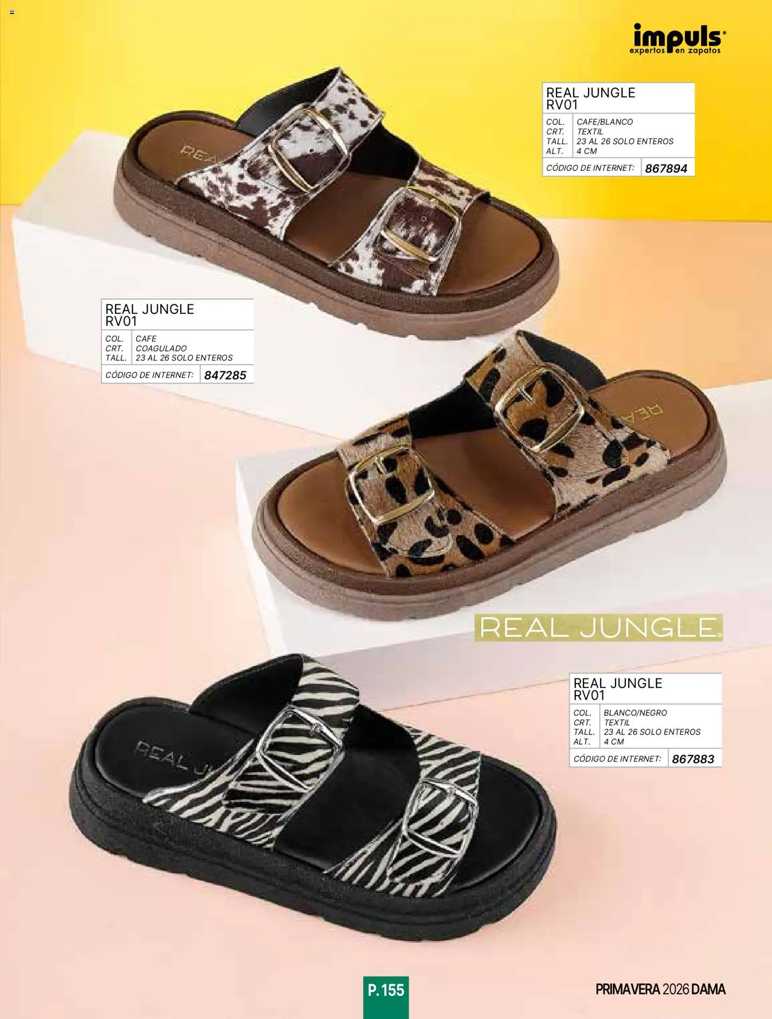 Nuevas ofertas de Impuls válidas en toda la República Mexicana desde el 01.01.2026. ¡Encuentra las mejores ofertas en Impuls catálogo Primavera! | Página: 157 | Productos: Zapatos, Café