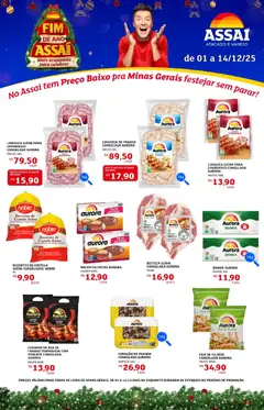 Encarte Assaí Atacadista - MG - Pré-Visualização do folheto da loja Assaí Atacadista, válido de 01.12.2025