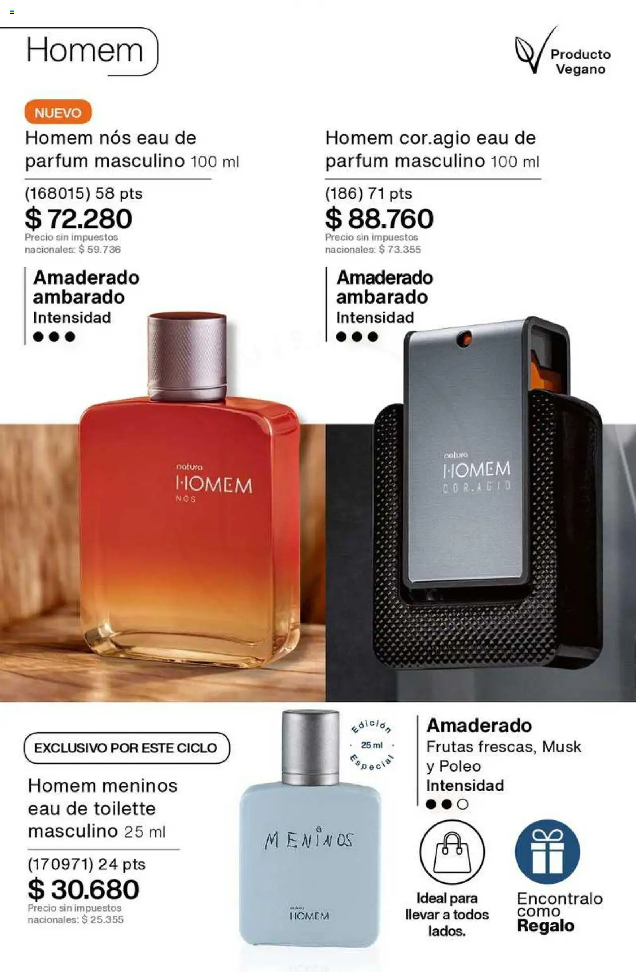 Catálogo Natura Ciclo 8 │ válido desde el 03.06.2025 | Página: 56 | Productos: Eau de toilette