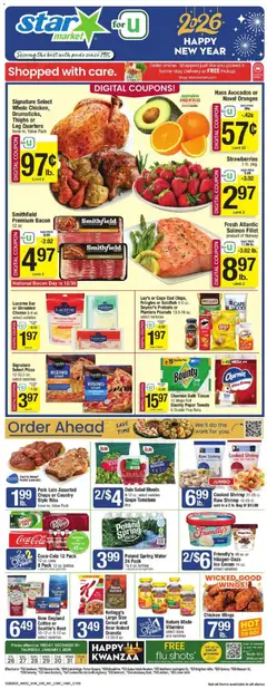Preview of Star Market weekly ads valid from 26.12.2025