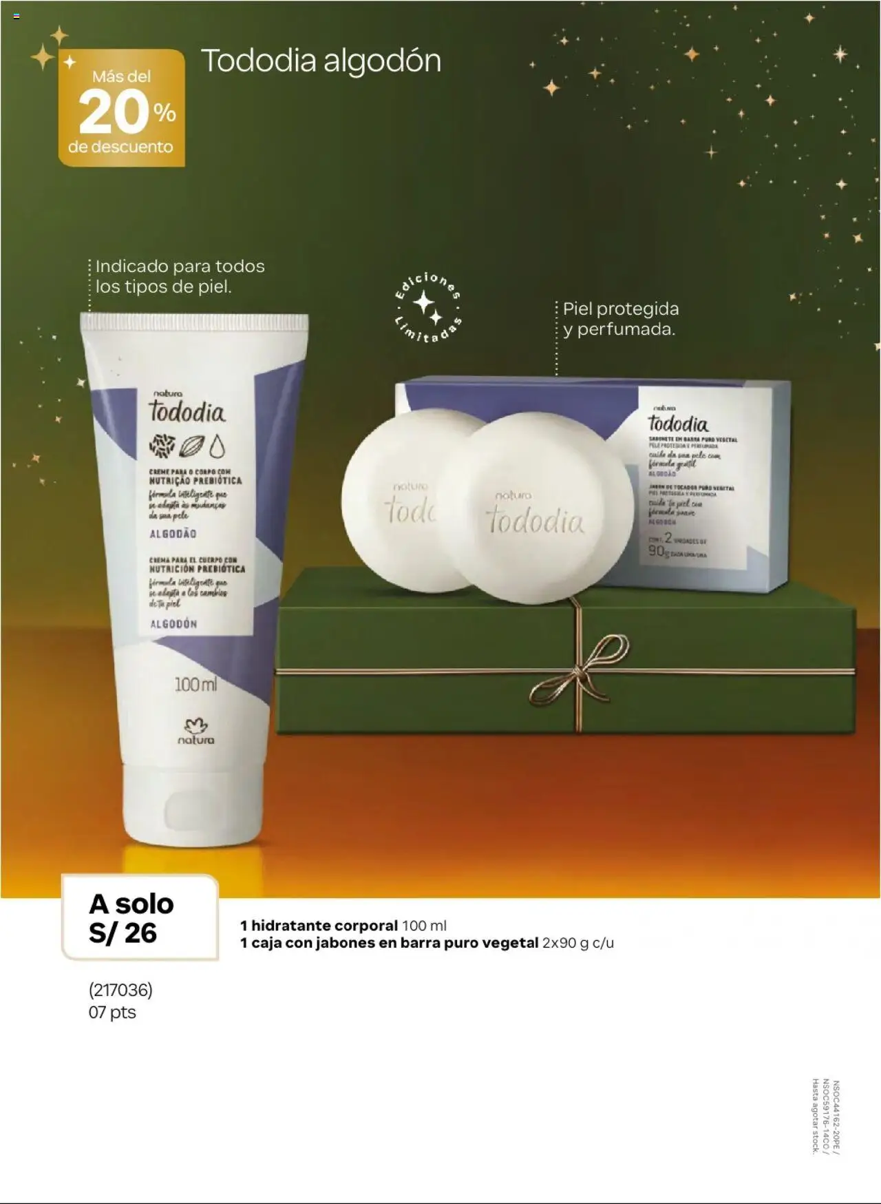 Catálogo Natura válido desde 03.10.2025 | Página: 33 | Productos: Crema para el cuerpo, Caja, Crema