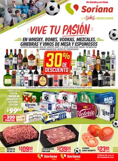 Vista previa de Soriana - Vive tu pasión Súper: Cd. de México, Edo de México y Nuevo León, nuevo folleto de la tienda, válido en México a partir del 12.12.2025